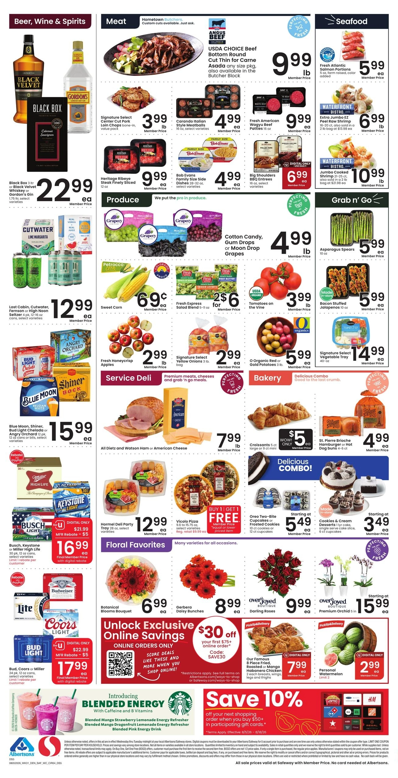 Safeway flyer page 5