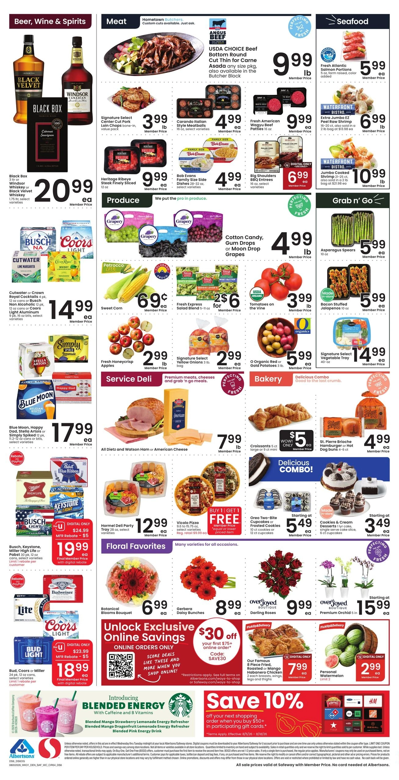 Safeway flyer page 5