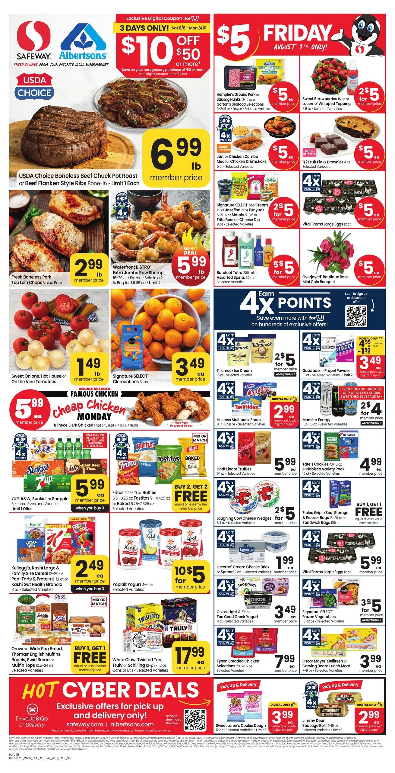 Albertsons flyer page 1