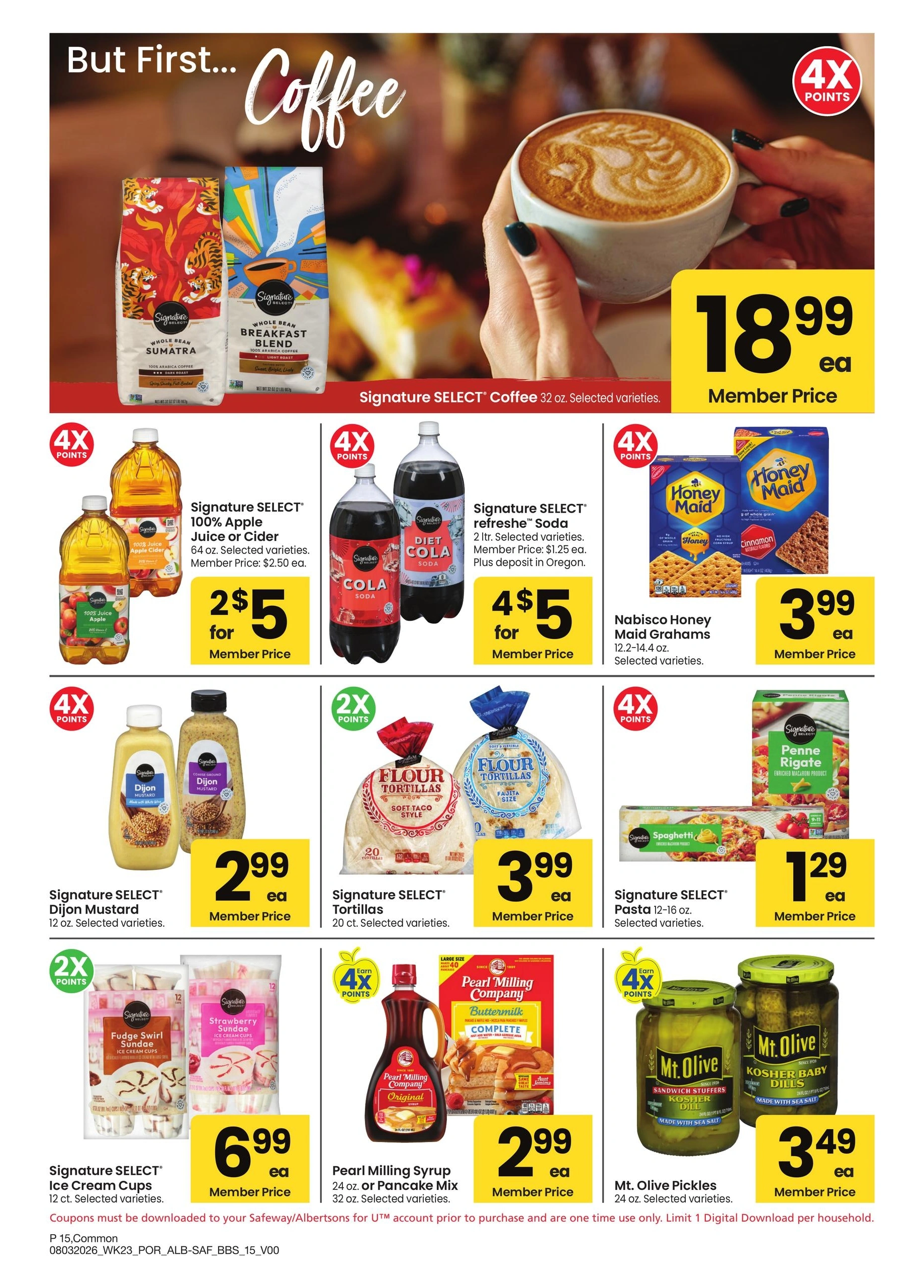 Albertsons flyer page 15