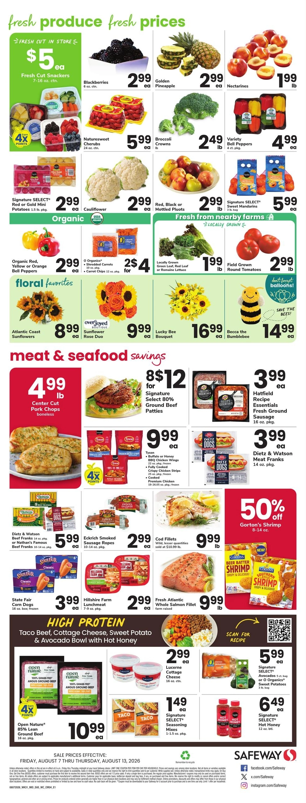 Safeway flyer page 4