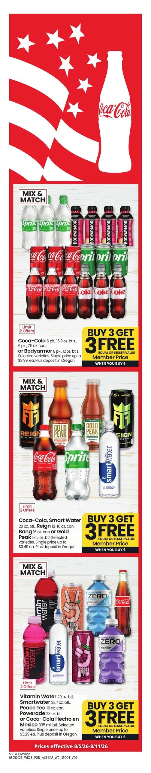 Safeway flyer page 3