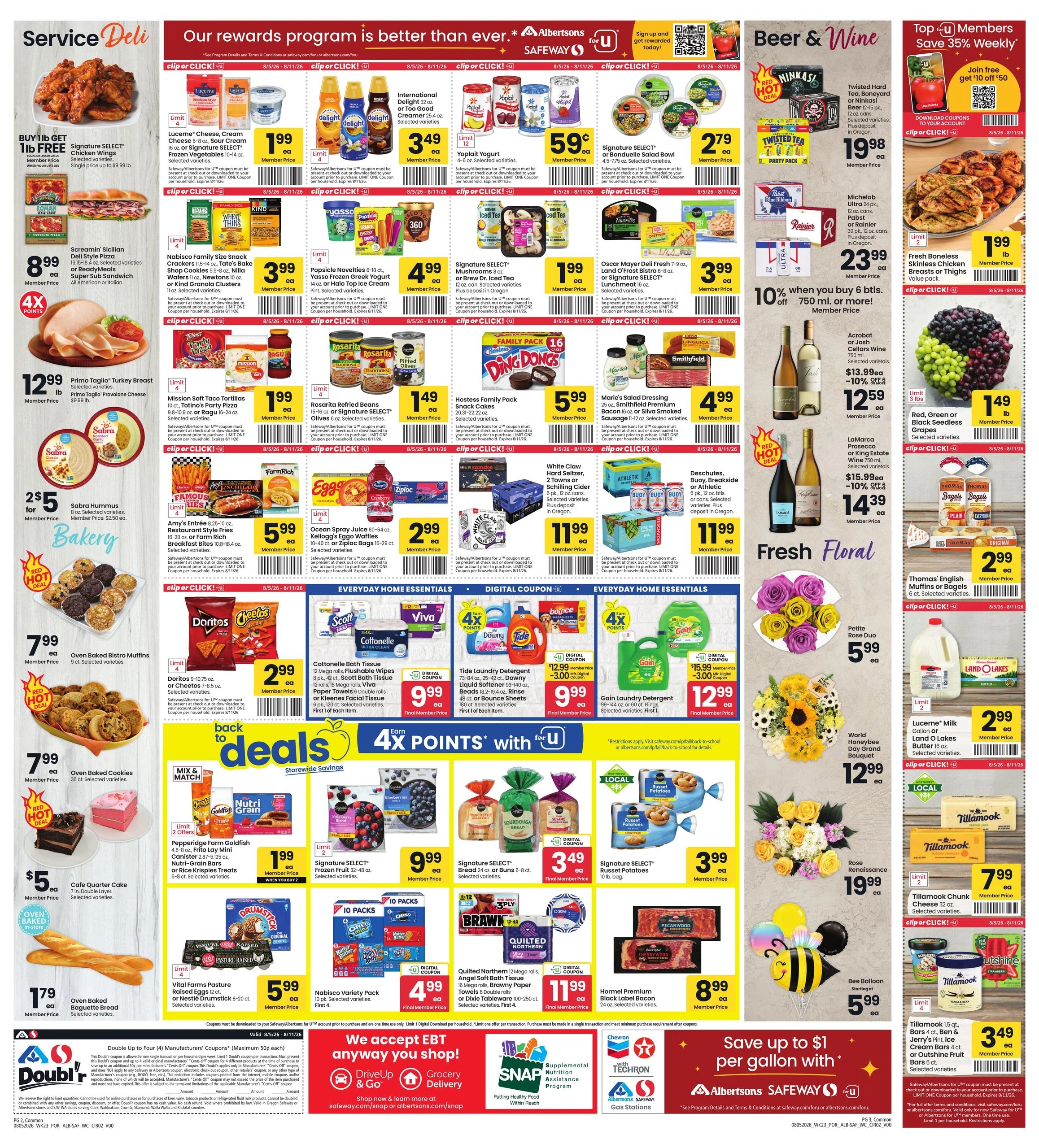 Safeway flyer page 5