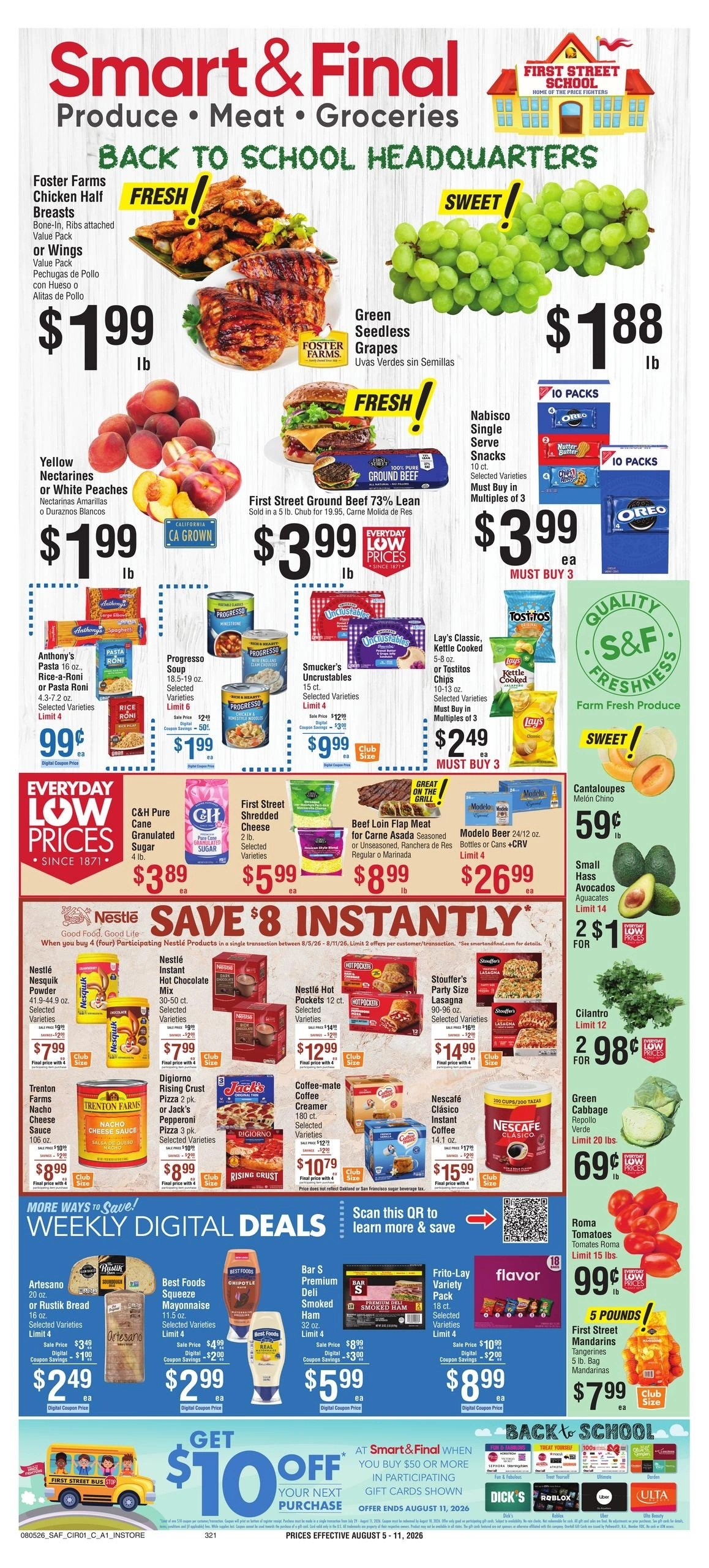 Smart & Final flyer page 1