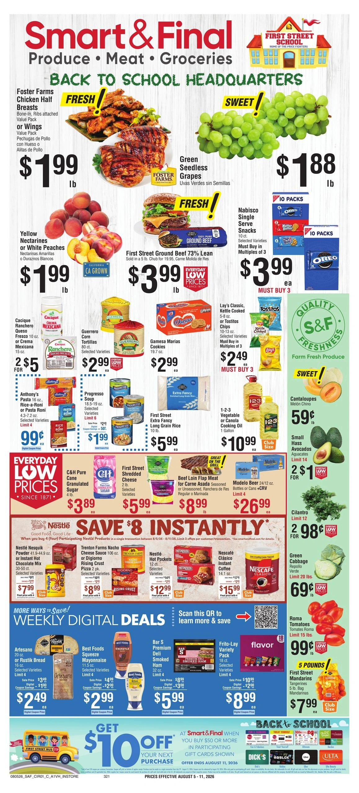 Smart & Final flyer page 1