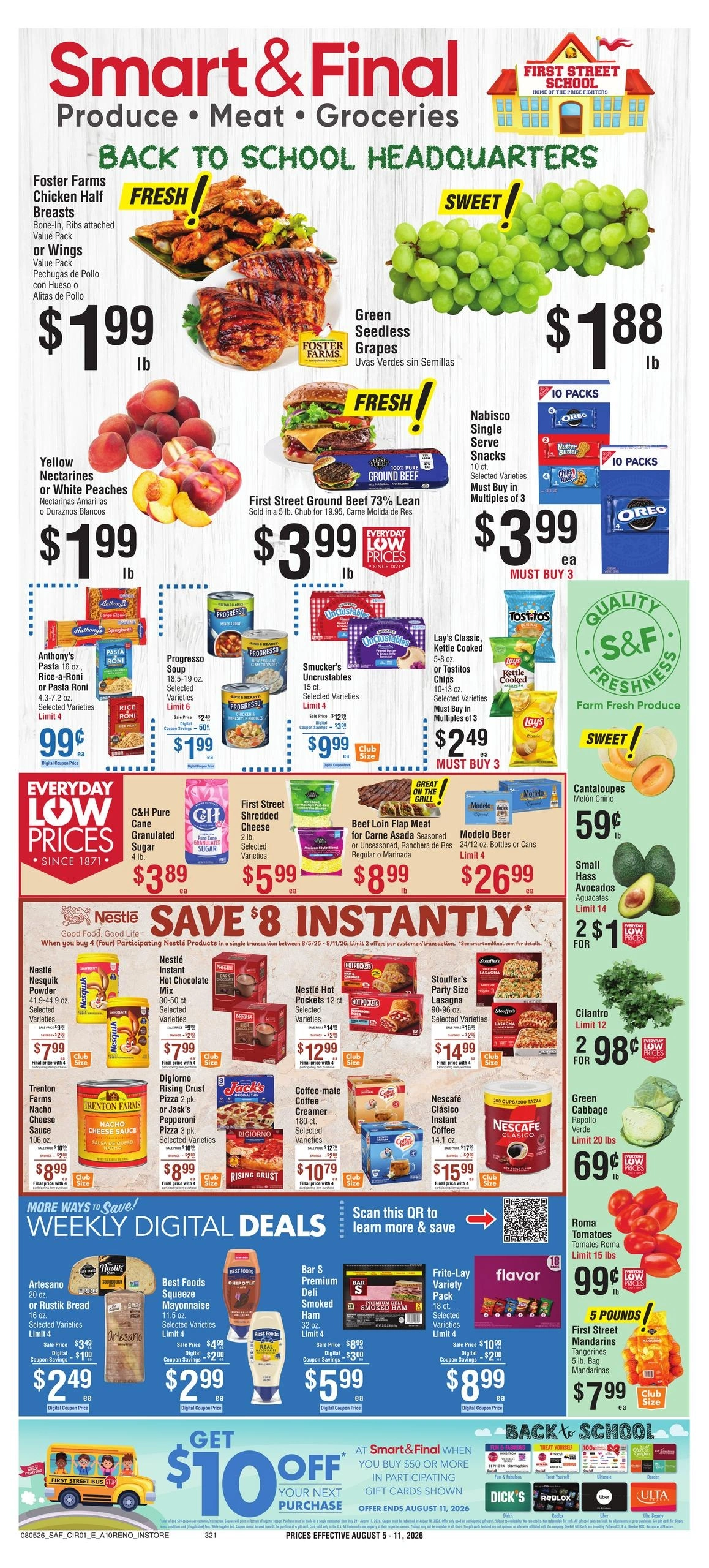 Smart & Final flyer page 1