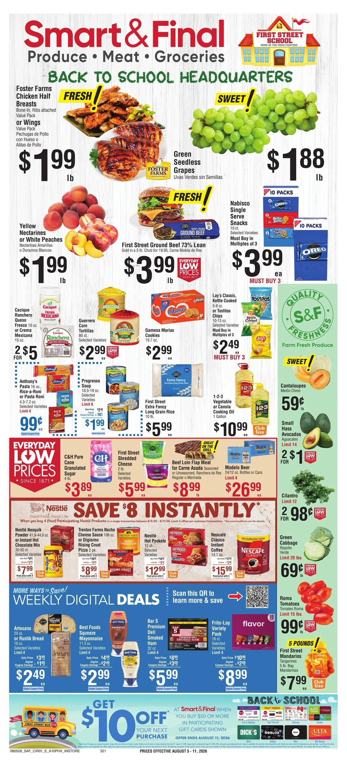 Smart & Final flyer page 1