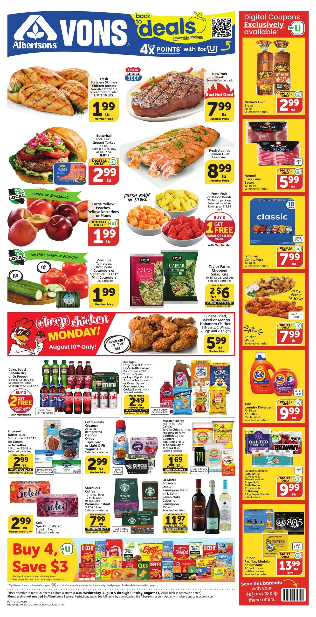Albertsons flyer page 1