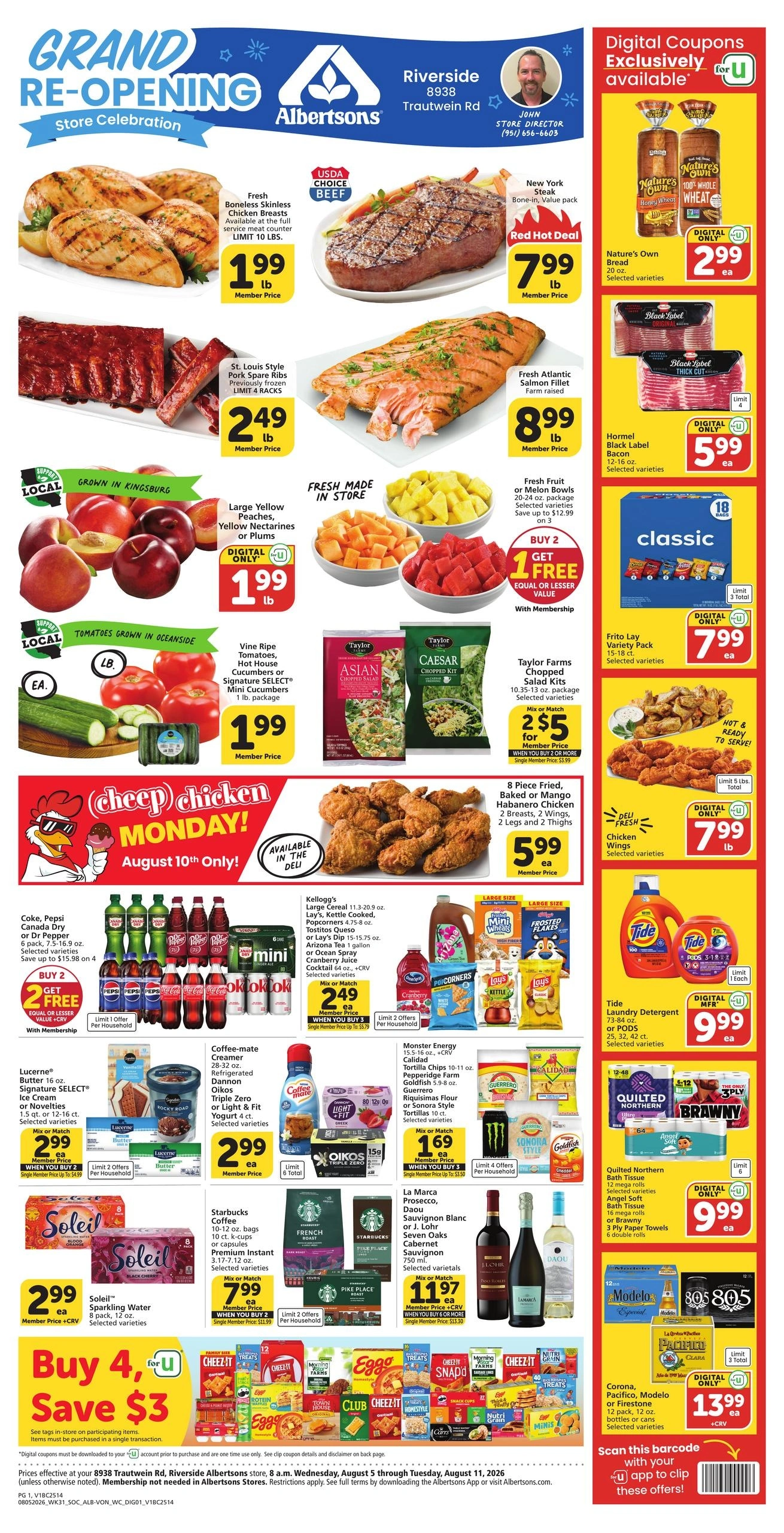 Albertsons flyer page 1