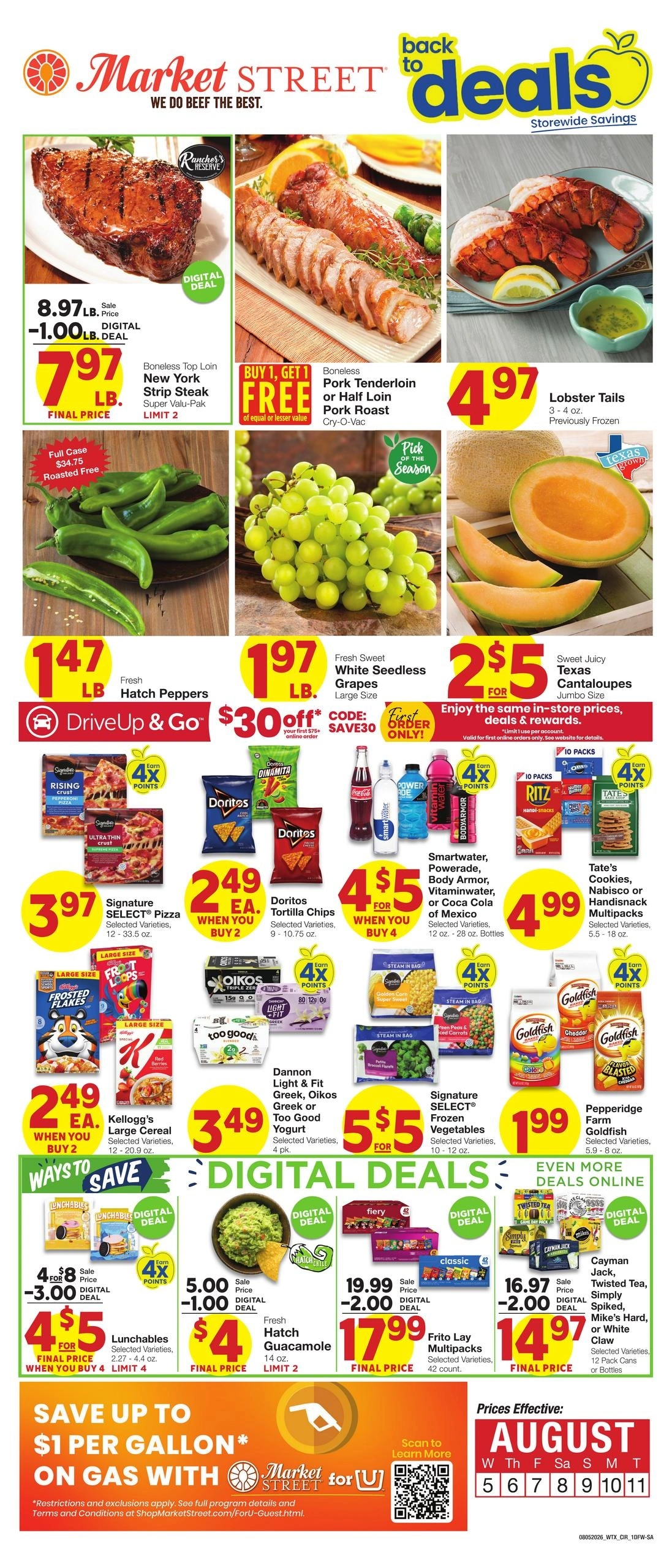Market Street flyer page 1