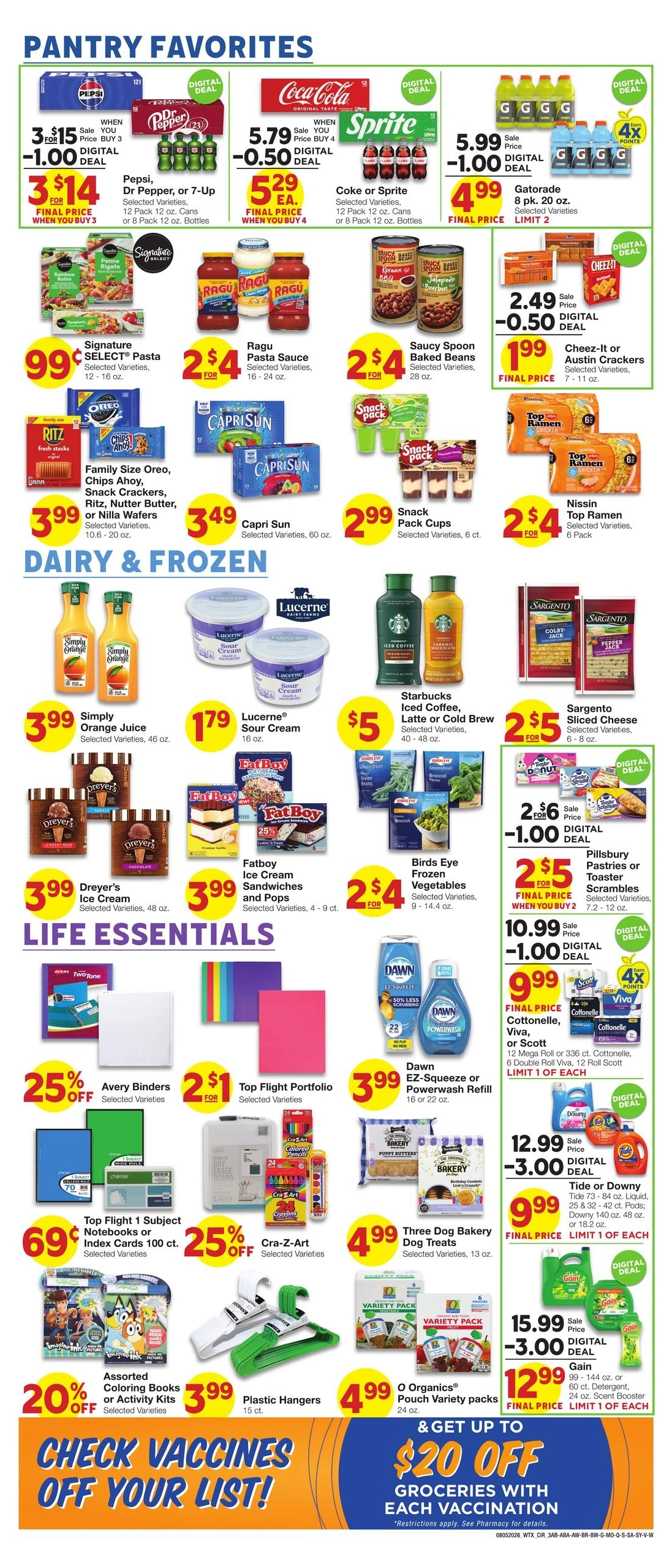 United Supermarkets flyer page 3