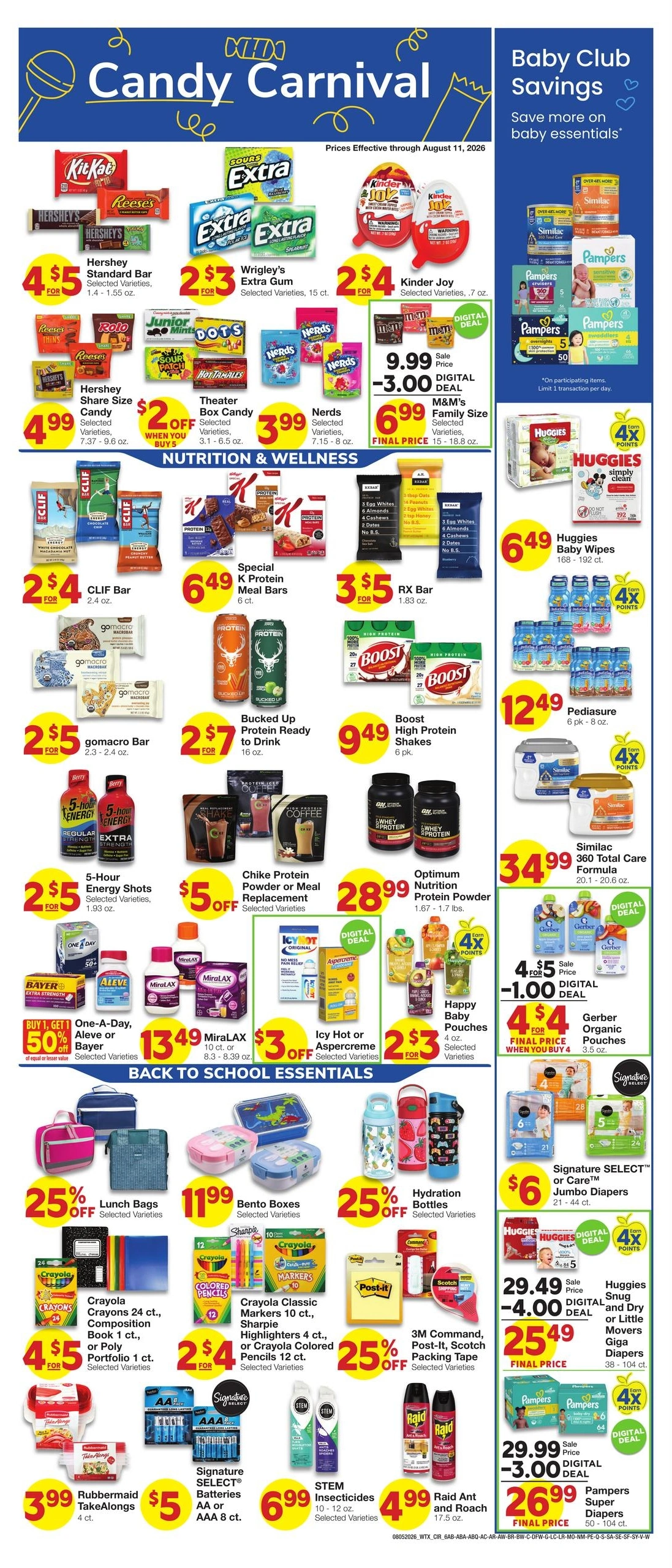 United Supermarkets flyer page 6