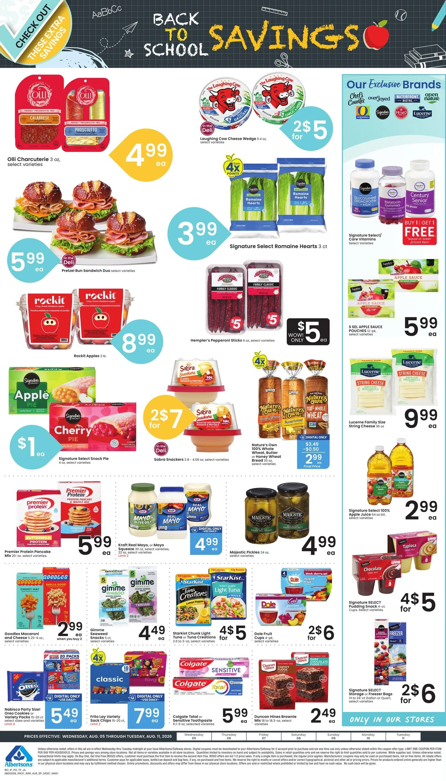 Albertsons flyer page 8