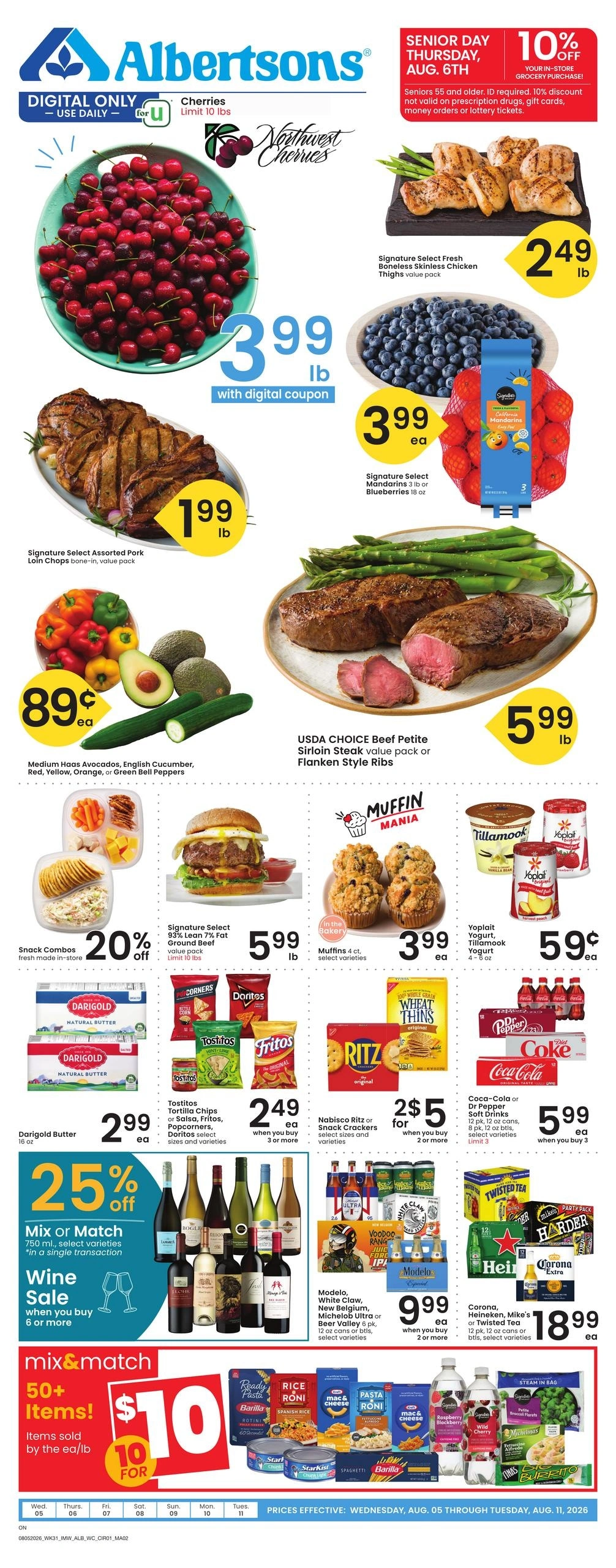 Albertsons flyer page 1