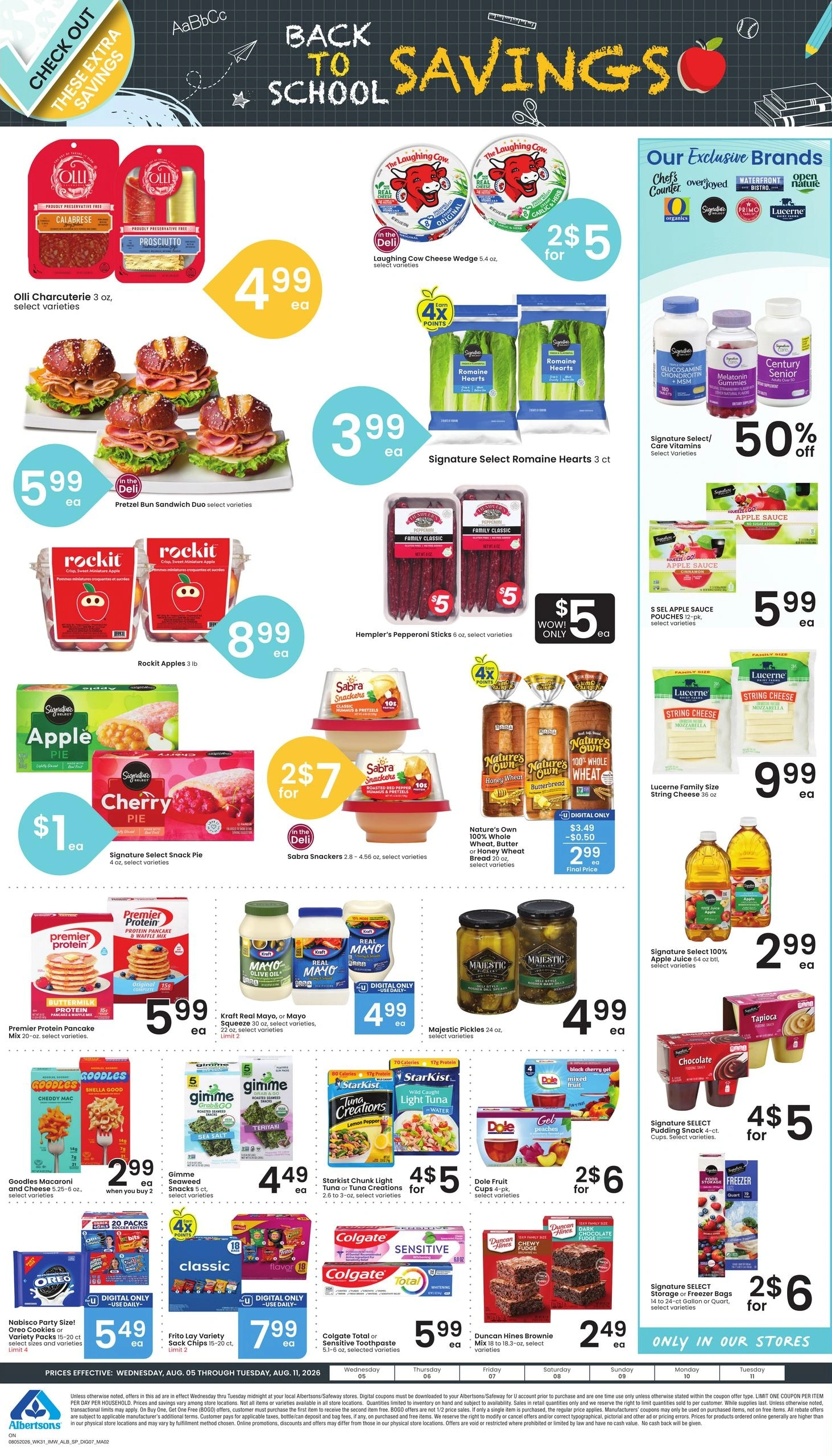 Albertsons flyer page 8