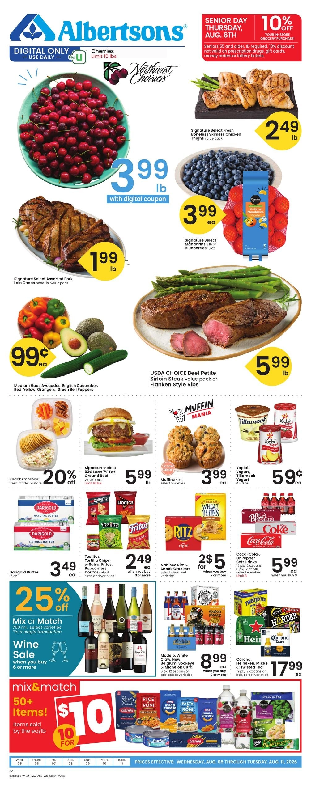 Albertsons flyer page 1