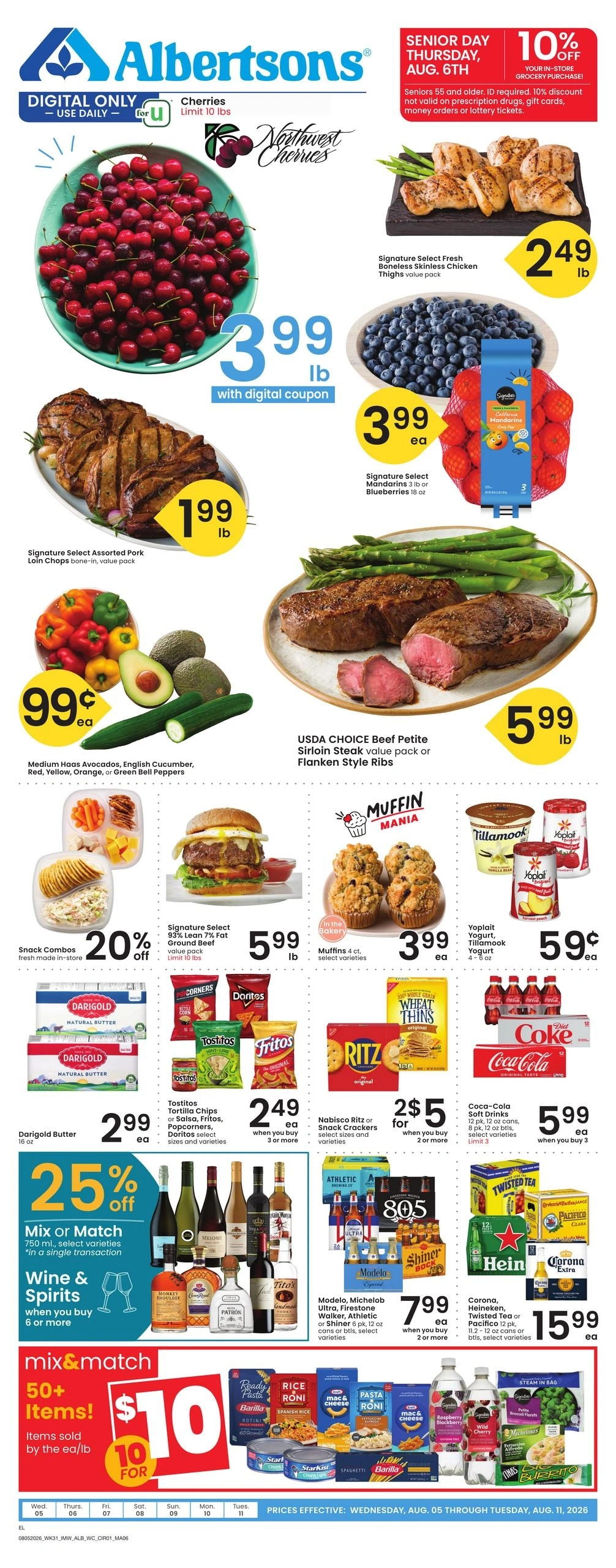 Albertsons flyer page 1