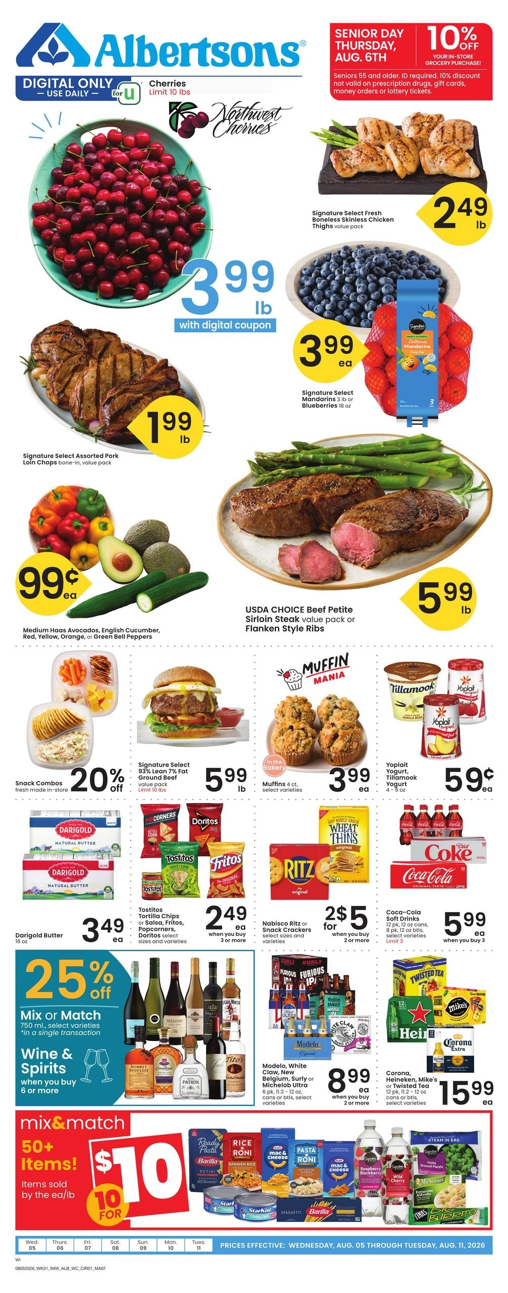 Albertsons flyer page 1