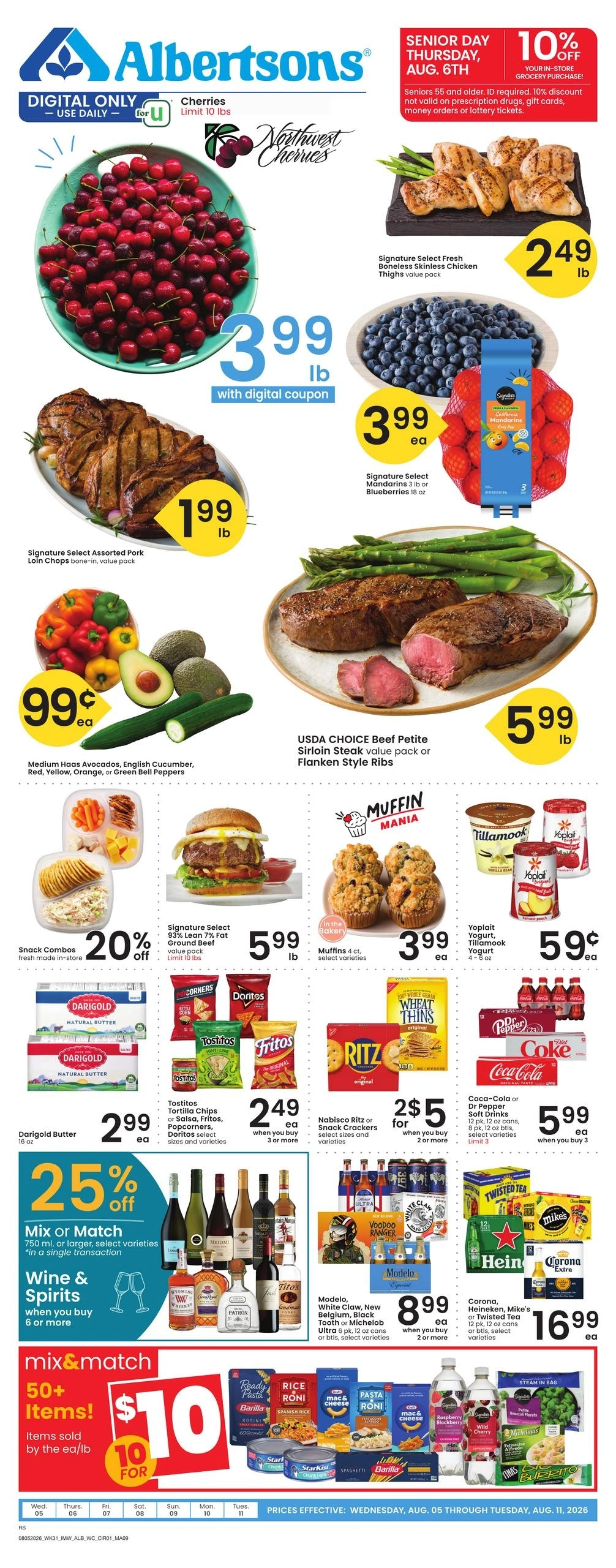 Albertsons flyer page 1