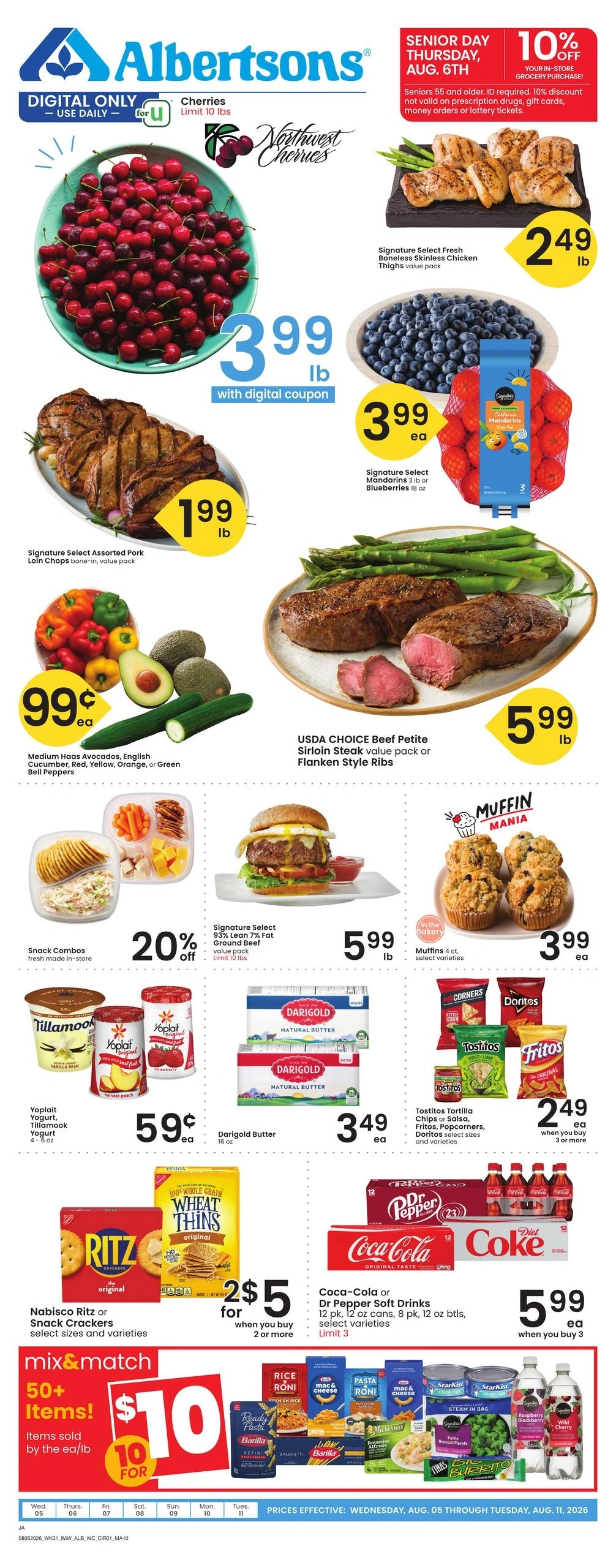 Albertsons flyer page 1