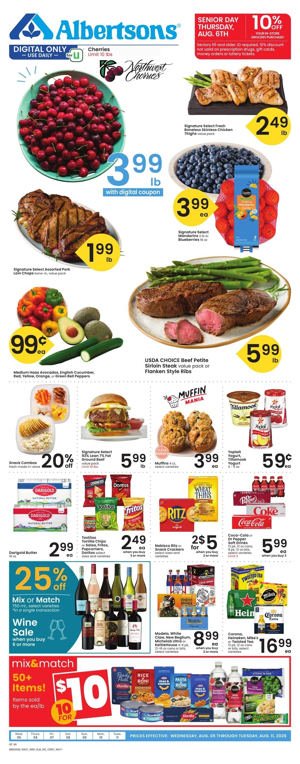 Albertsons flyer page 1