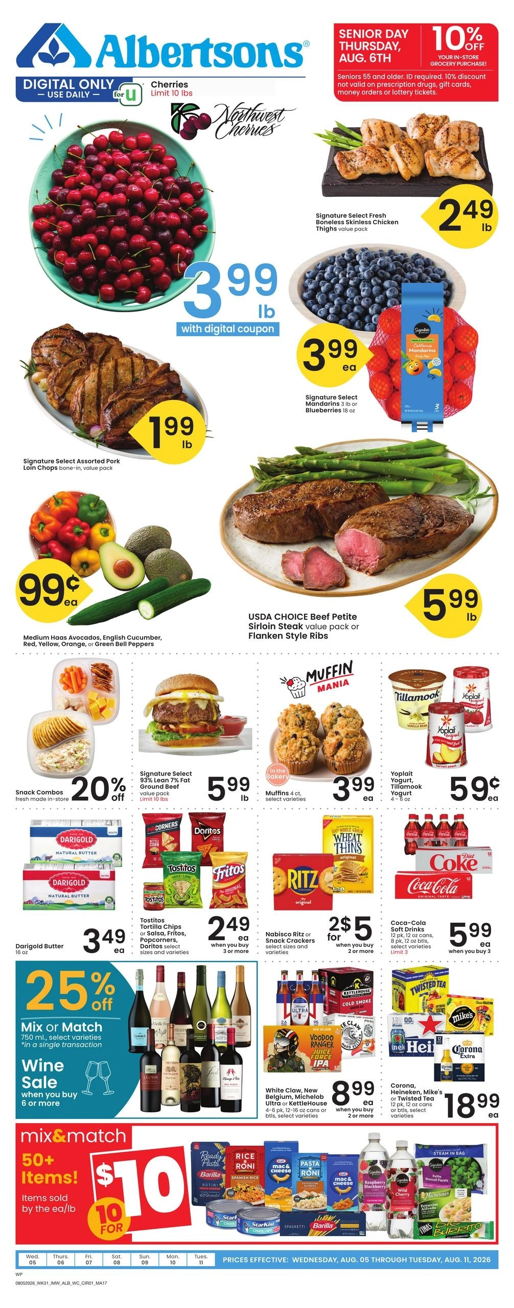 Albertsons flyer page 1