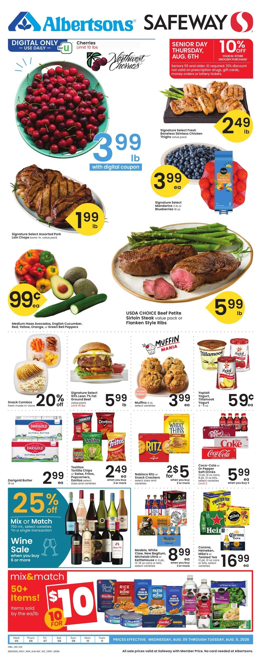 Albertsons flyer page 1