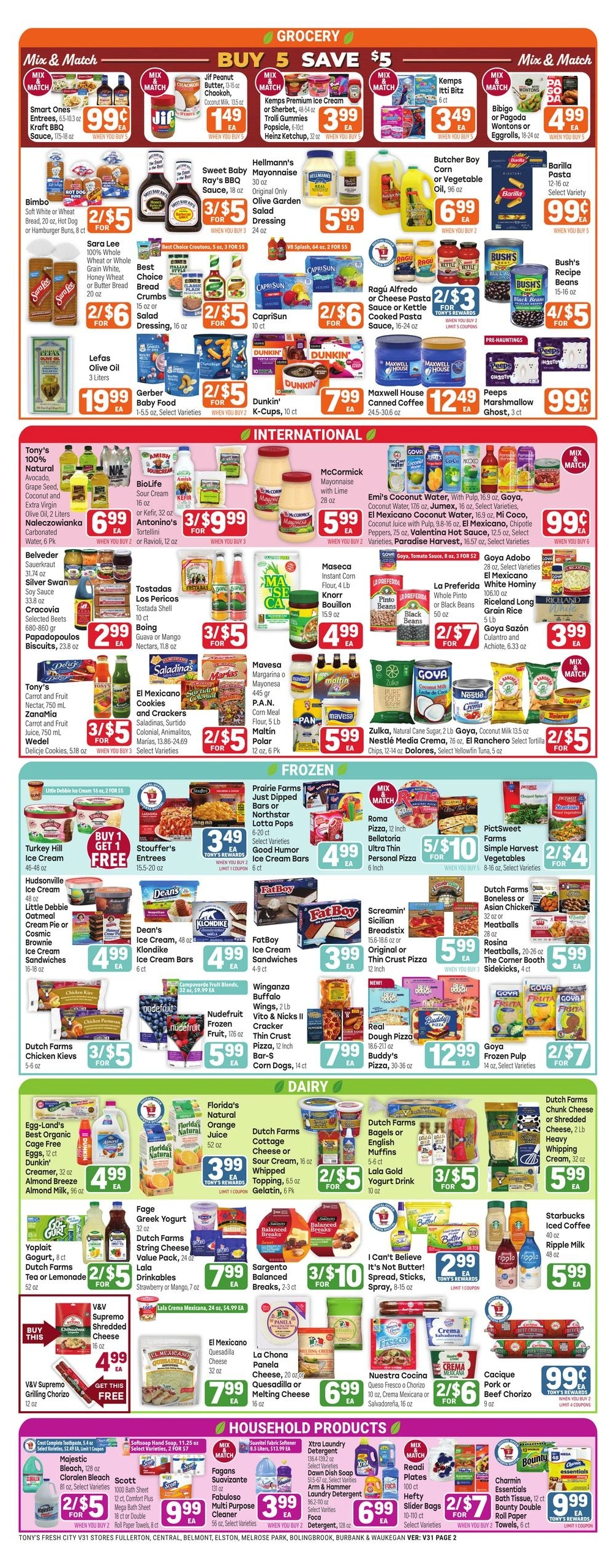 Tony's Fresh Market flyer page 2