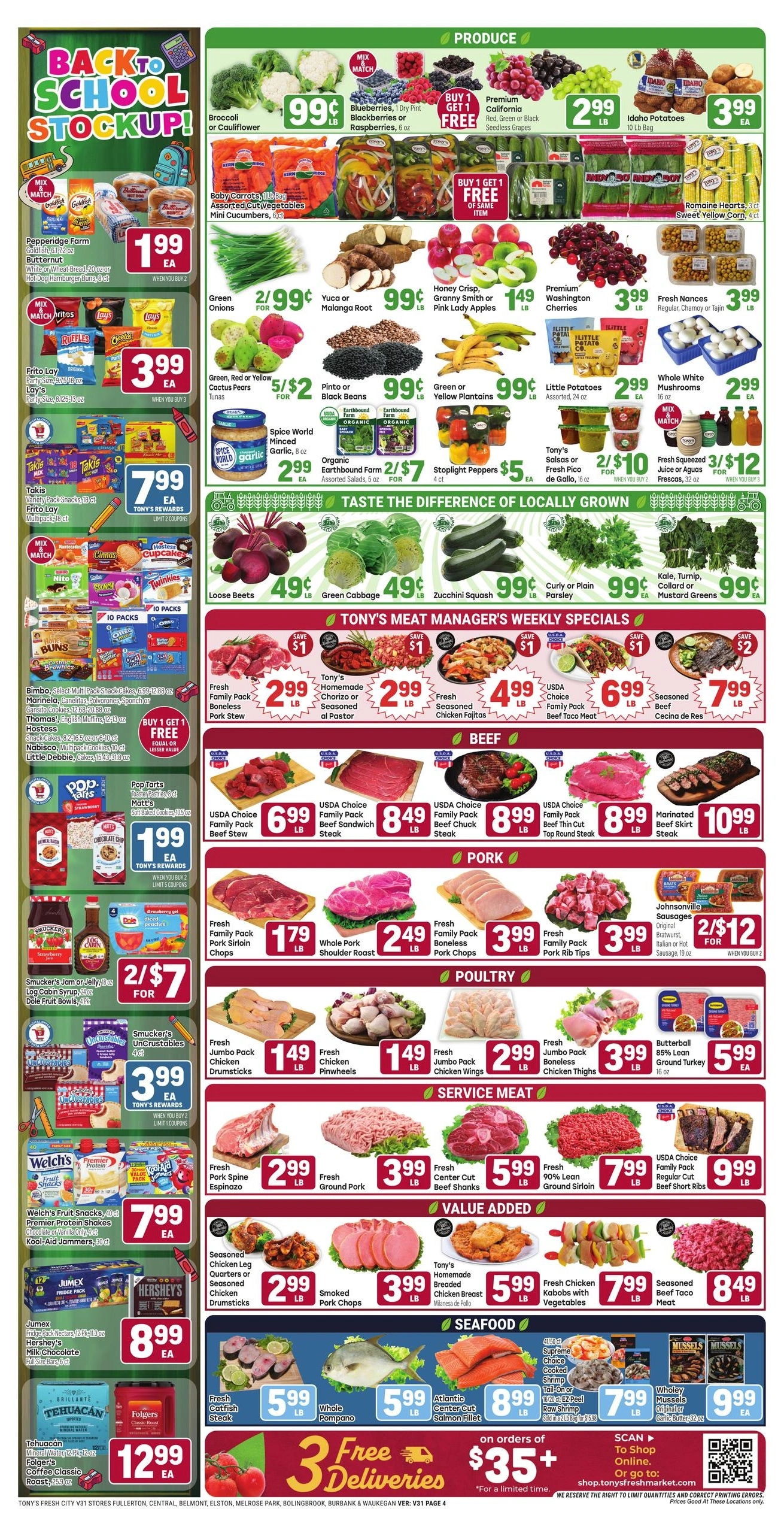 Tony's Fresh Market flyer page 4