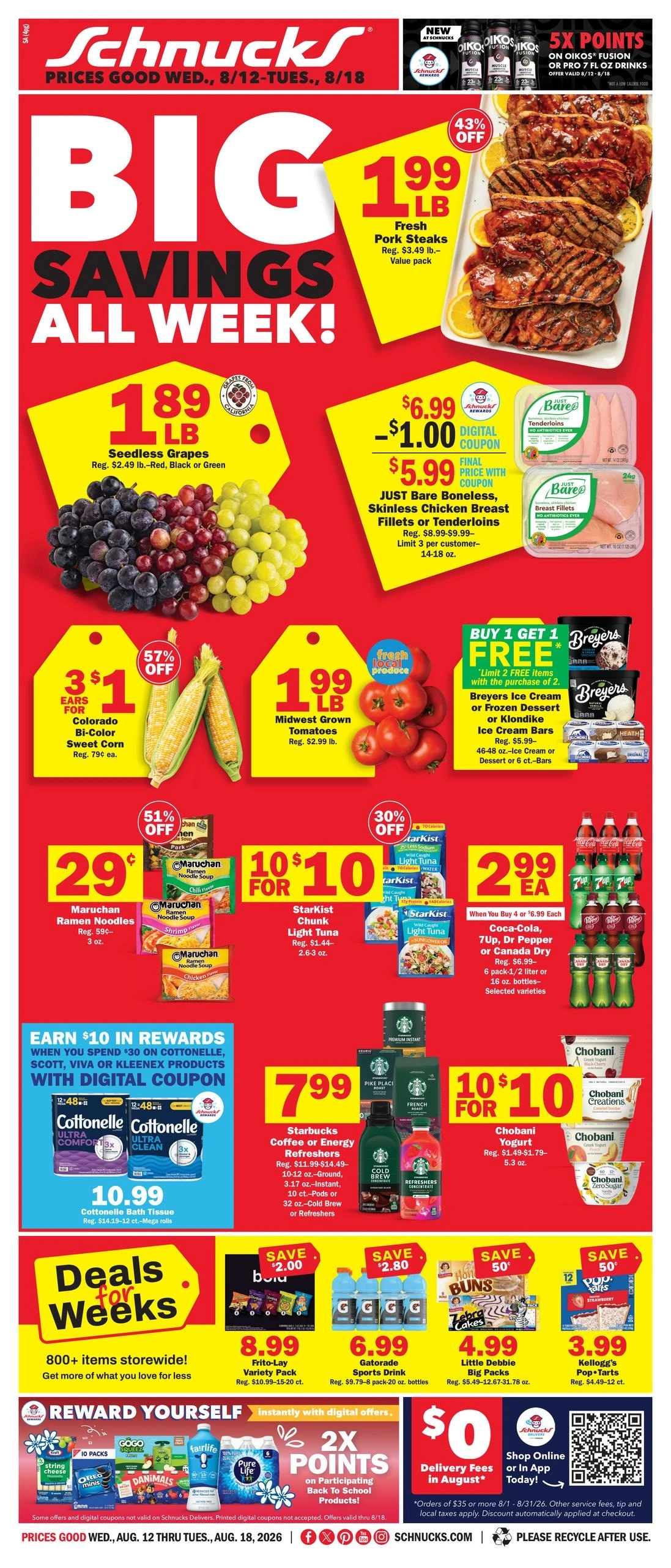 Schnucks flyer page 1