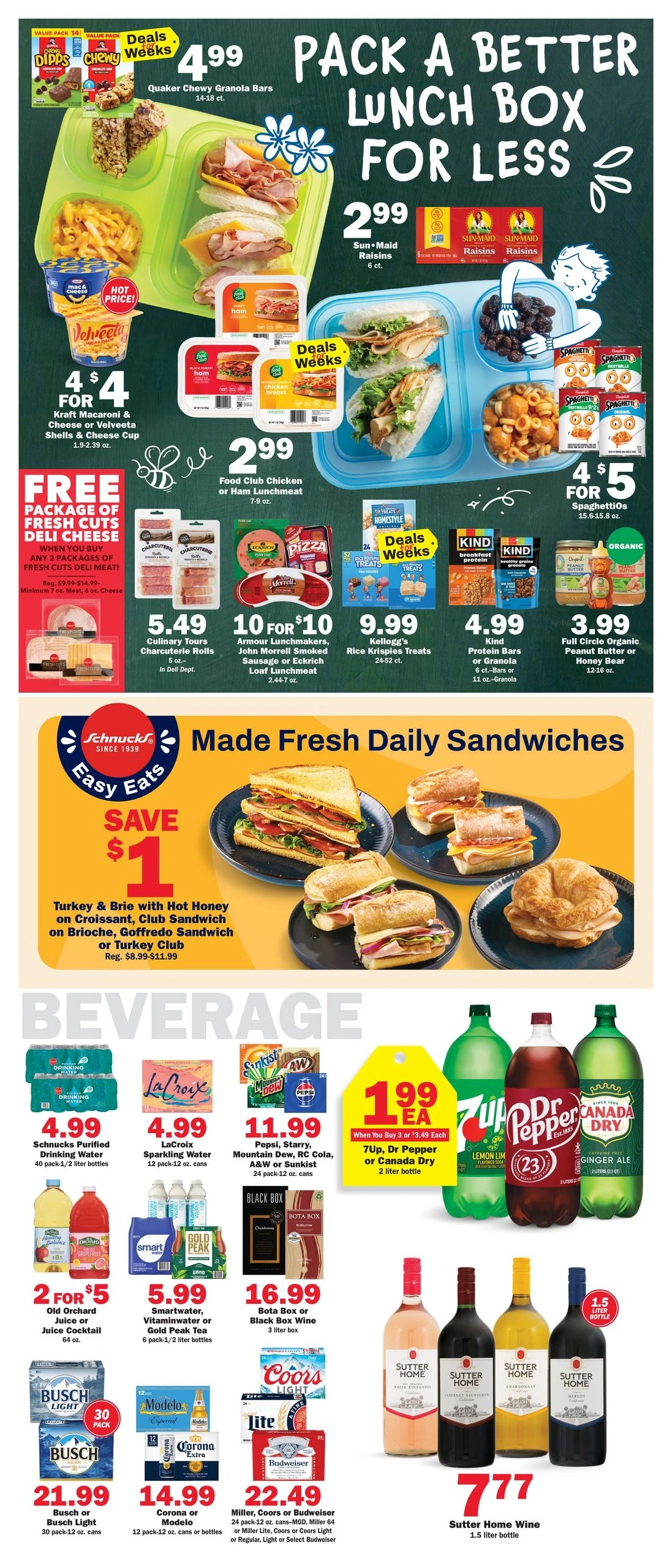 Schnucks flyer page 3