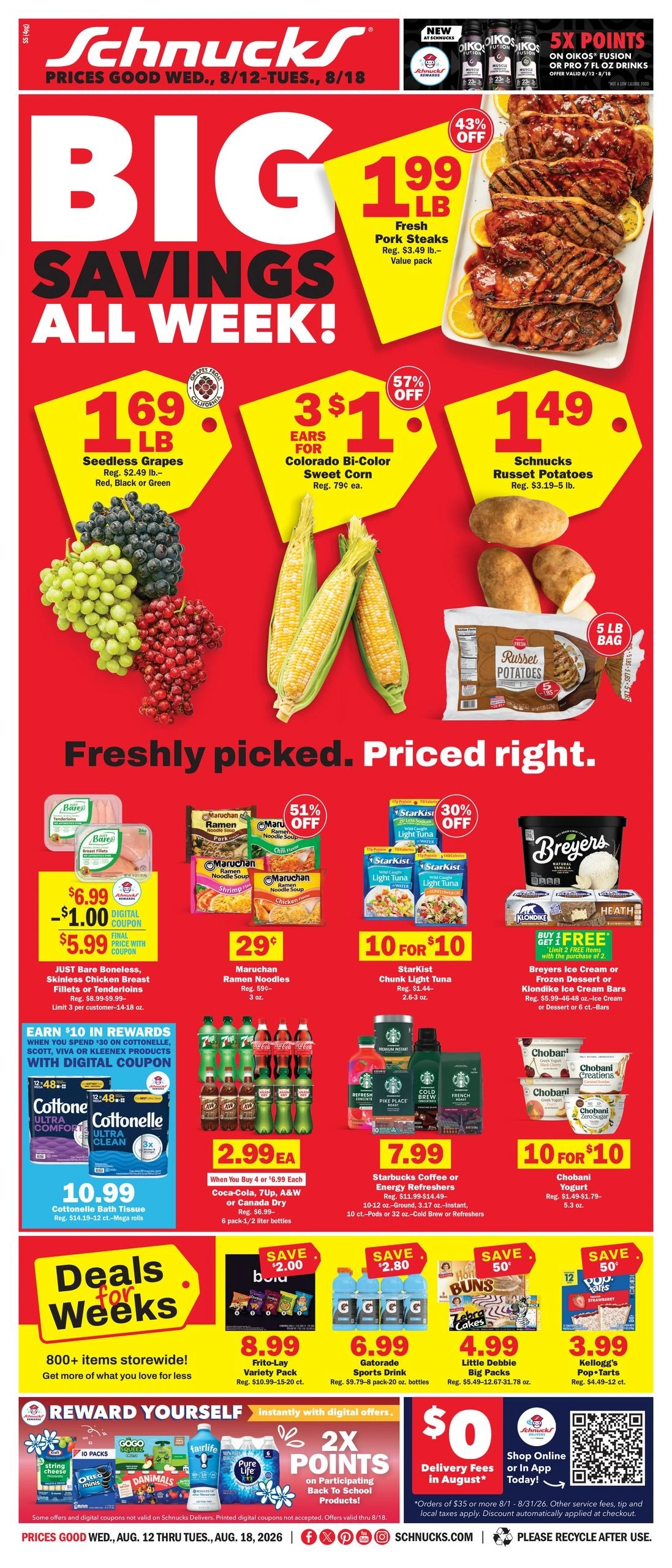 Schnucks flyer page 1