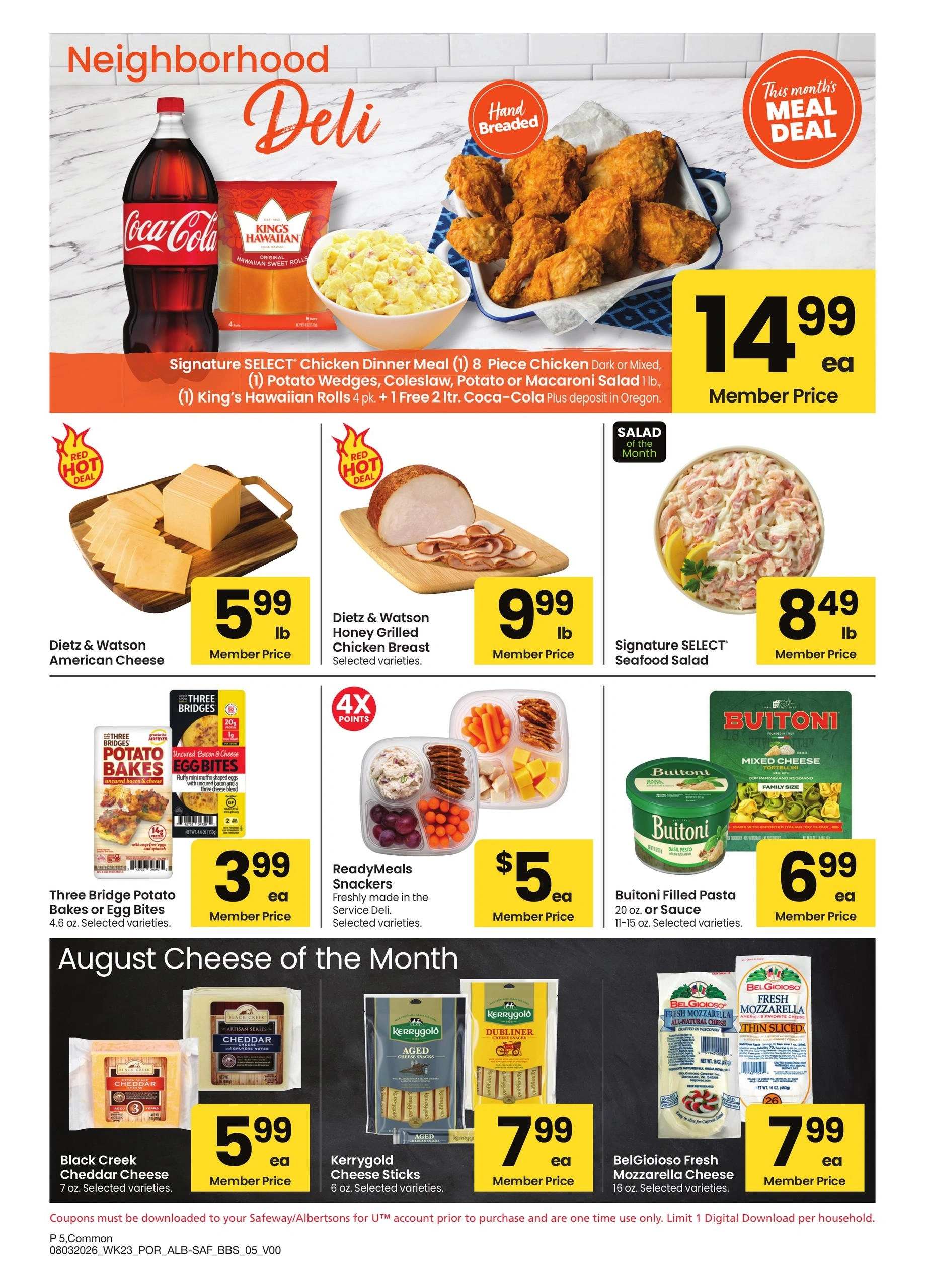 Safeway flyer page 5