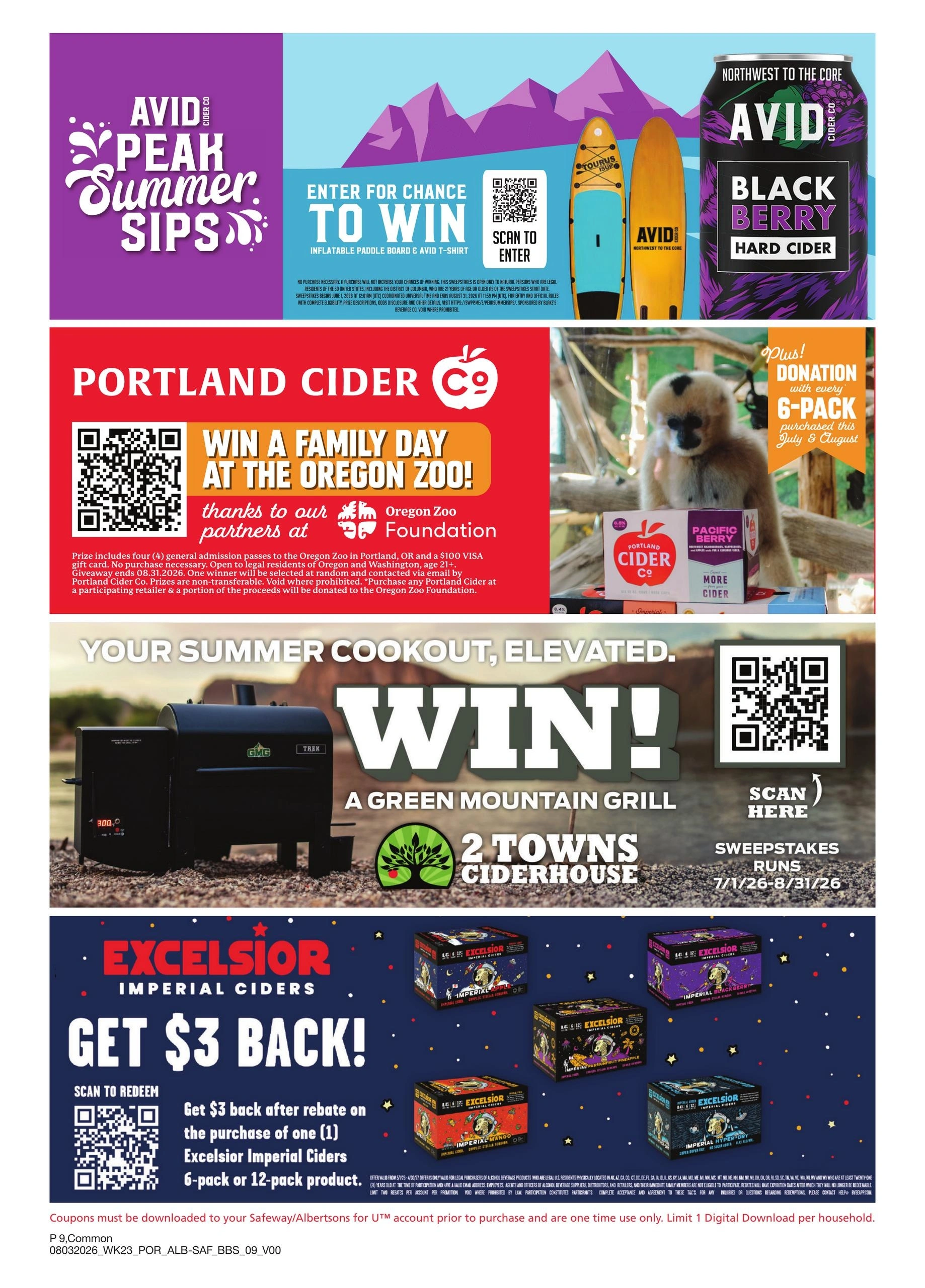 Safeway flyer page 9