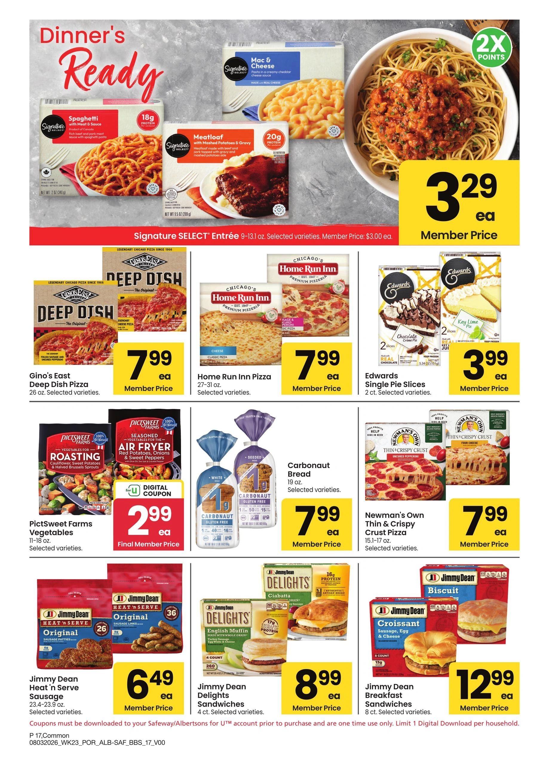 Safeway flyer page 17
