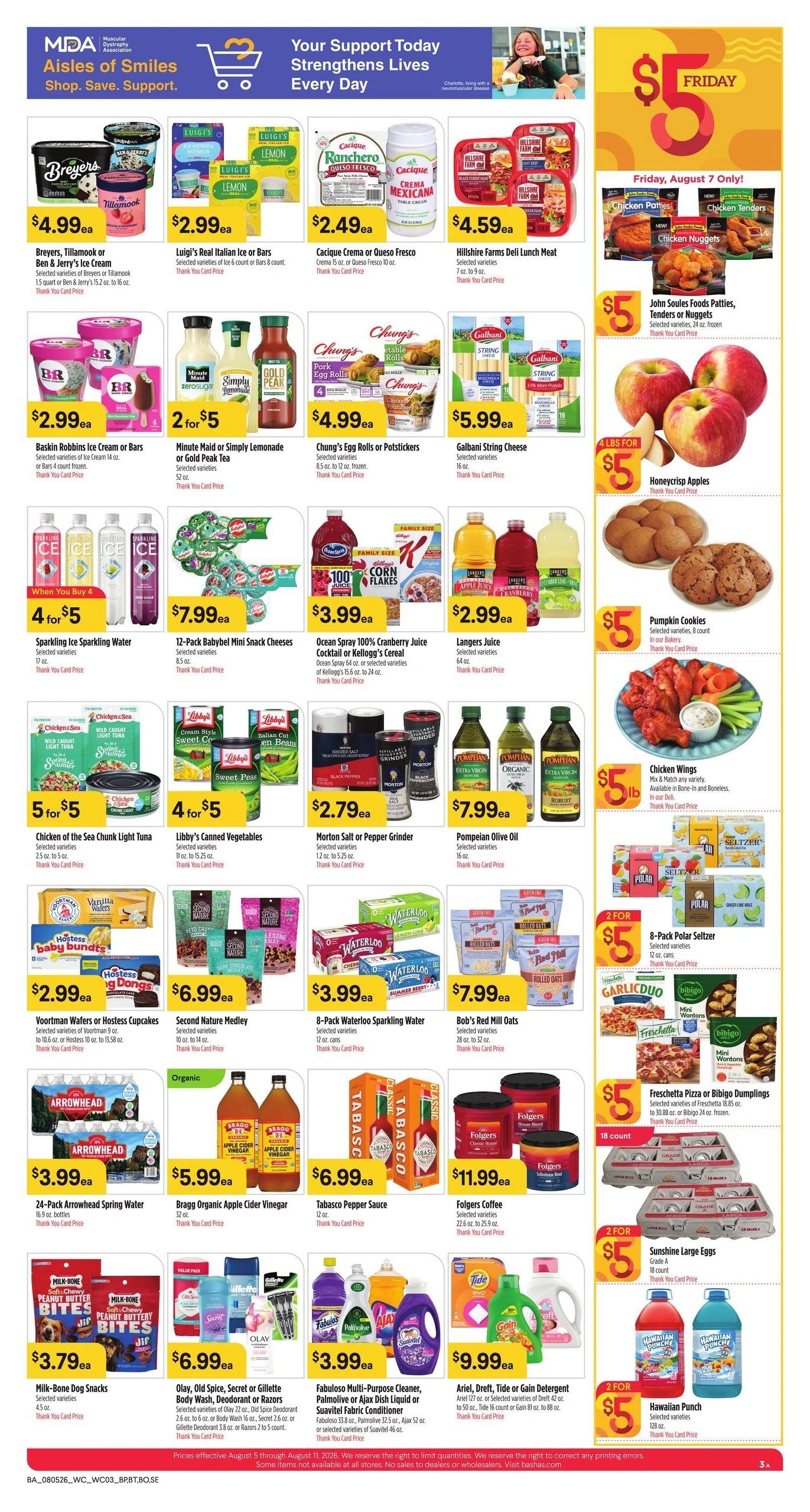 Bashas' flyer page 3