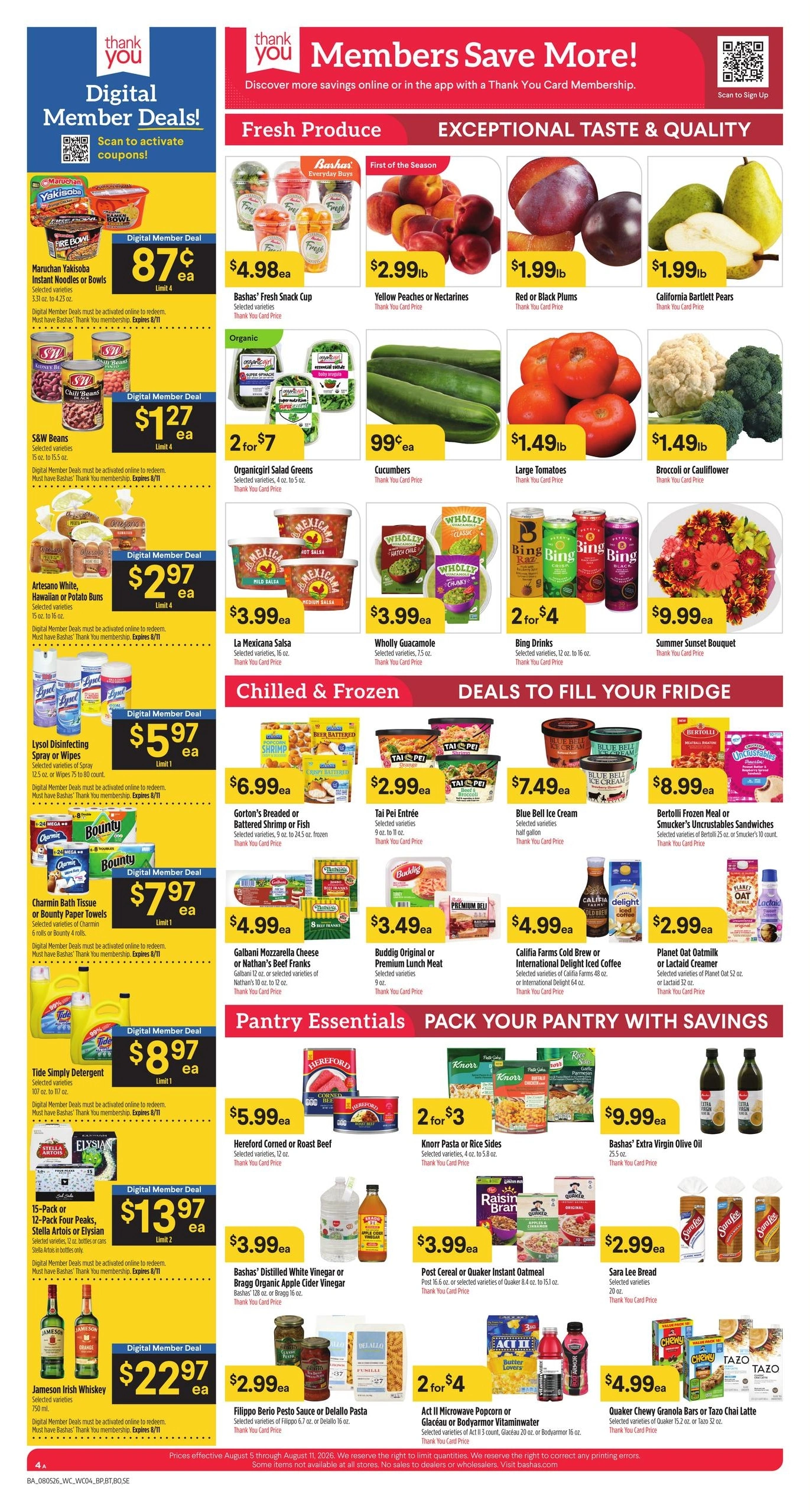 Bashas' flyer page 4