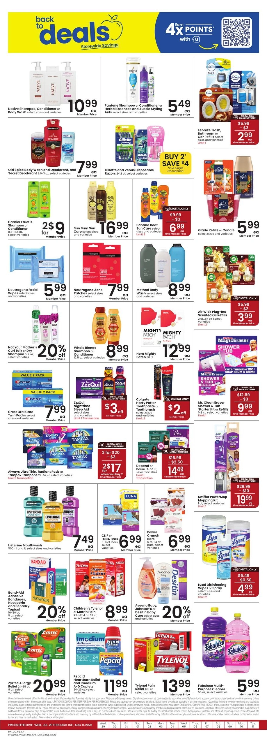 Safeway flyer page 6