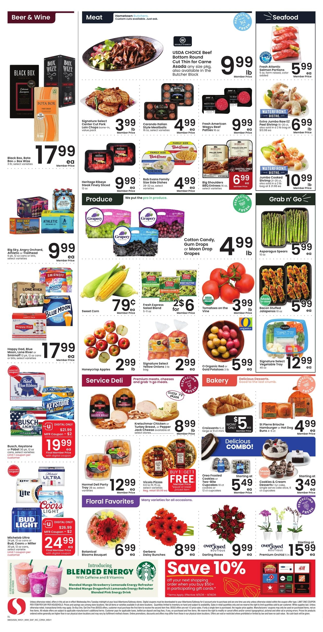 Safeway flyer page 5