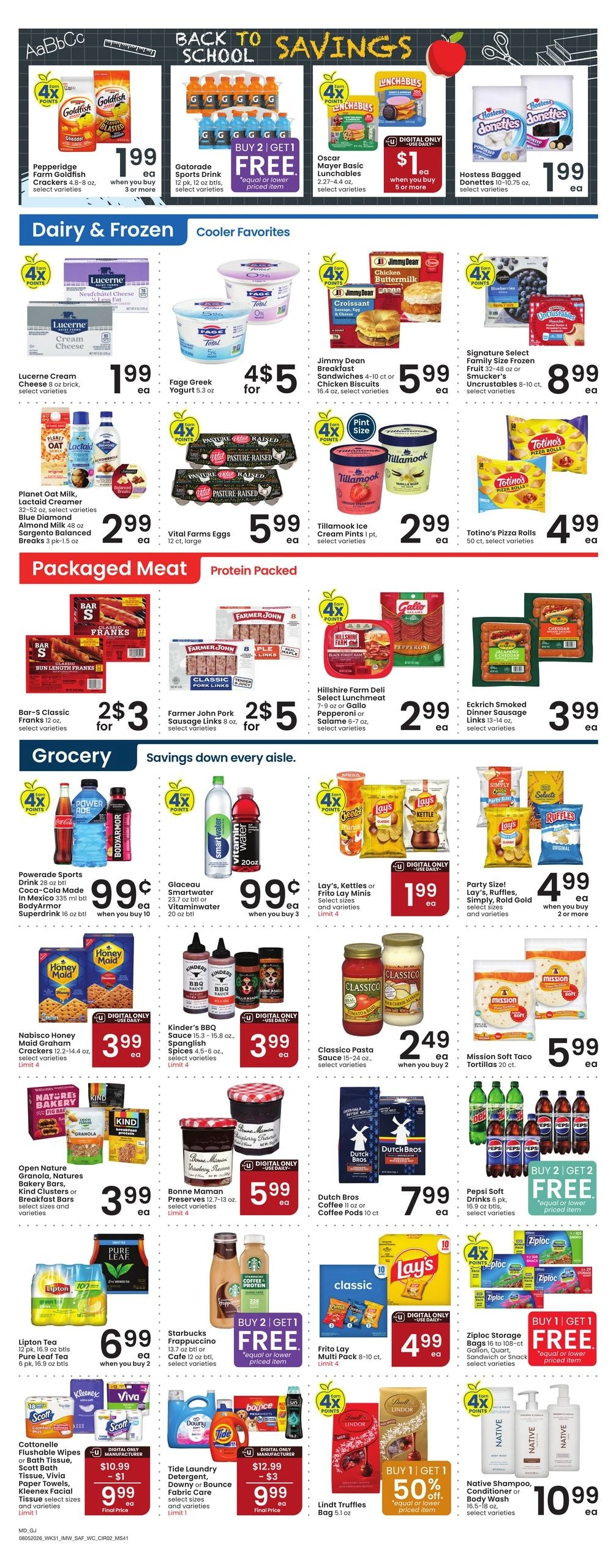 Safeway flyer page 3