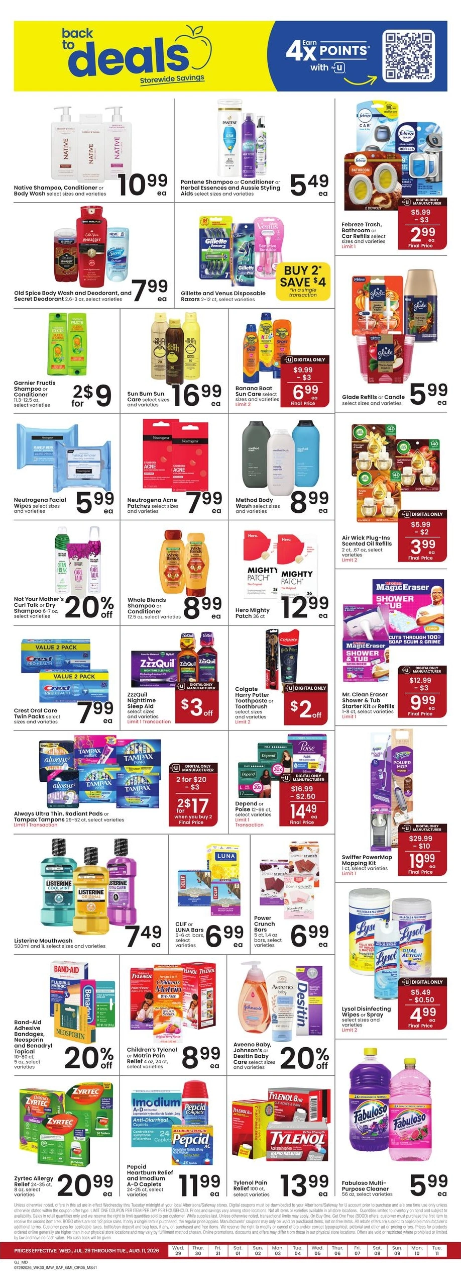 Safeway flyer page 6