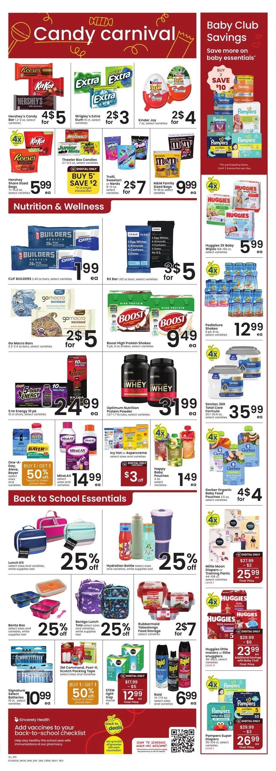 Safeway flyer page 7