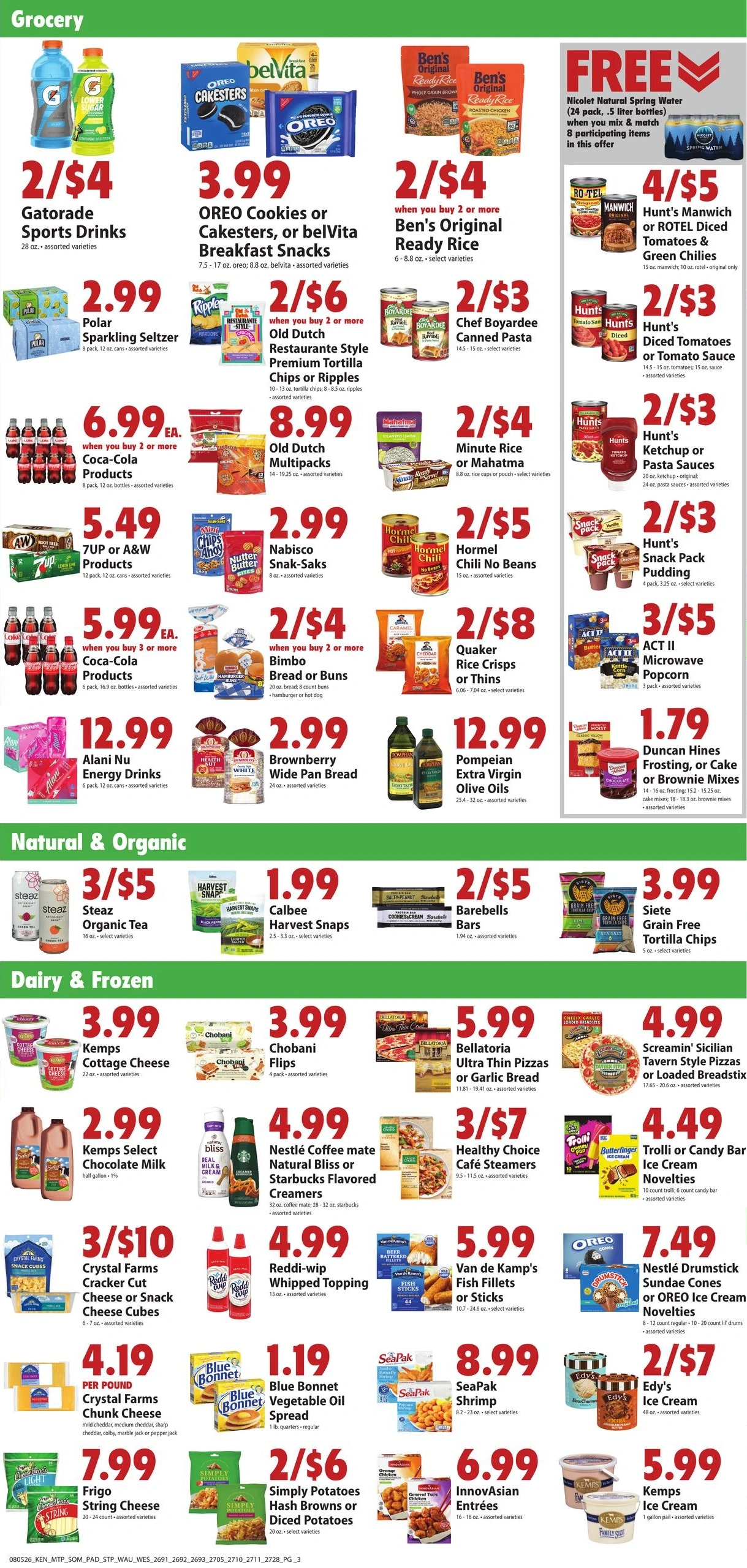 Festival Foods flyer page 3