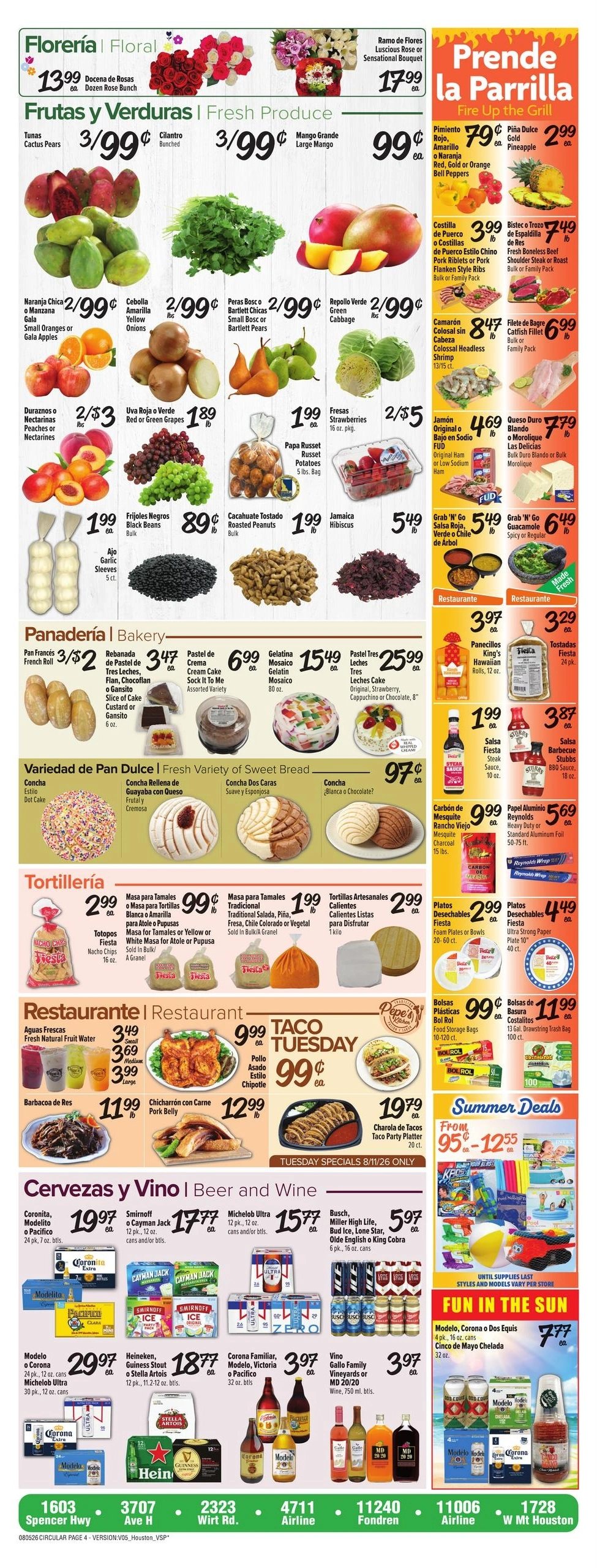 Fiesta Mart flyer page 4