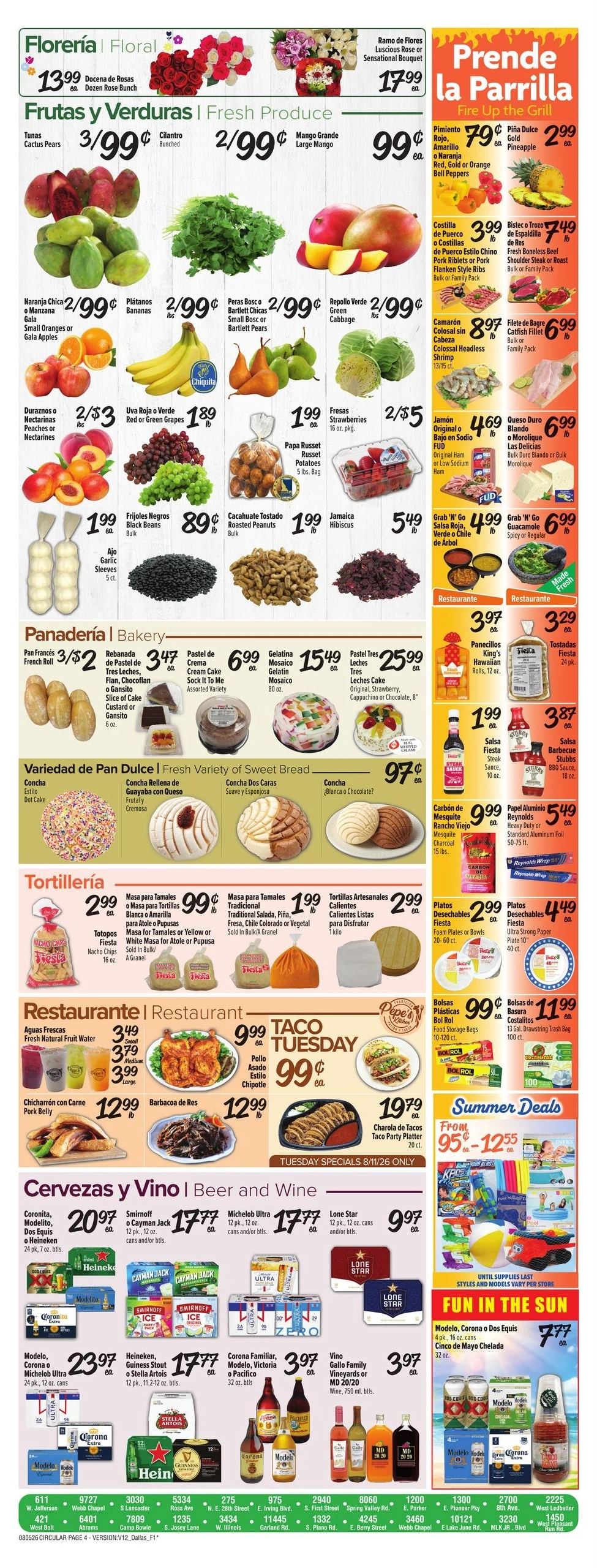 Fiesta Mart flyer page 4