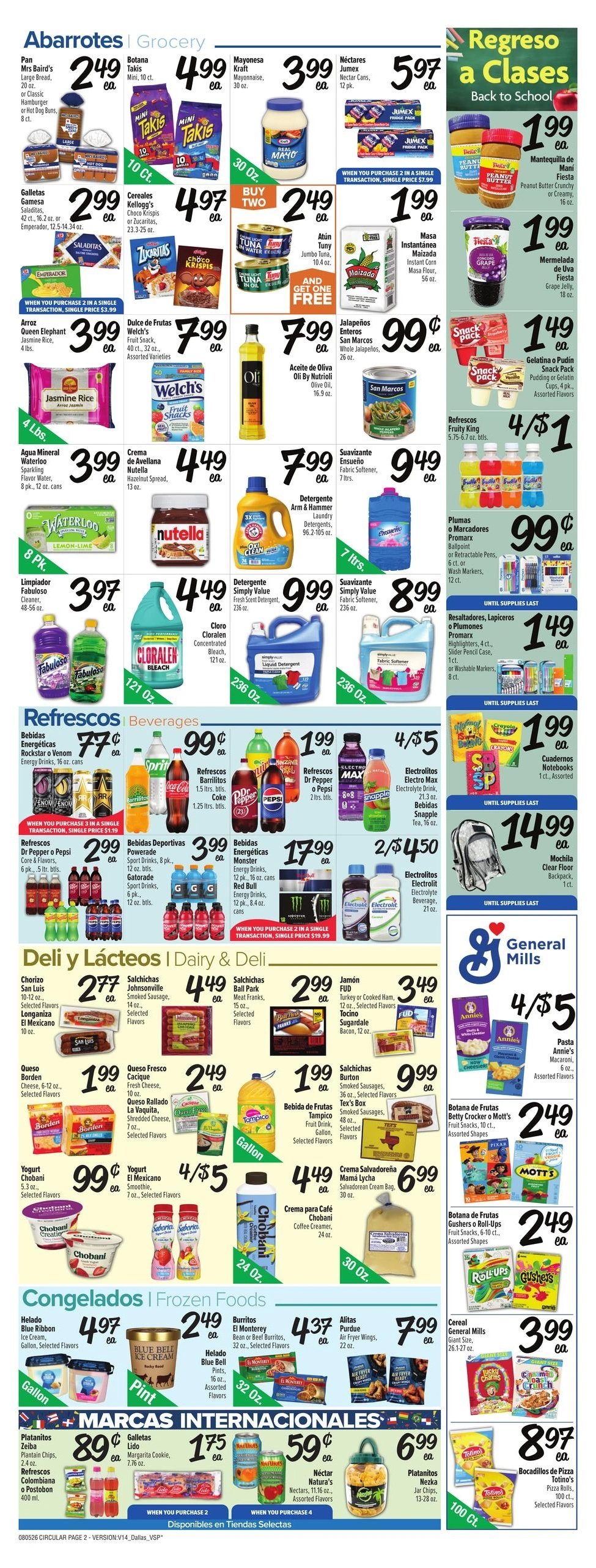 Fiesta Mart flyer page 2