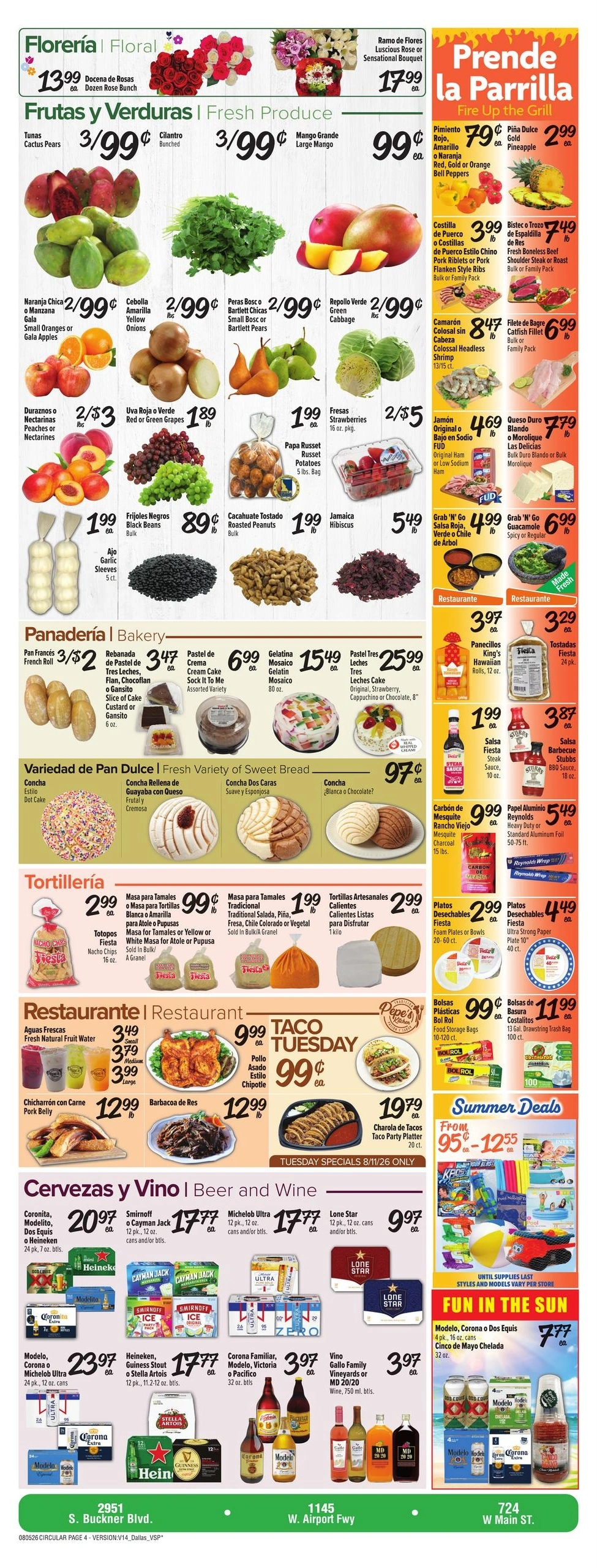 Fiesta Mart flyer page 4