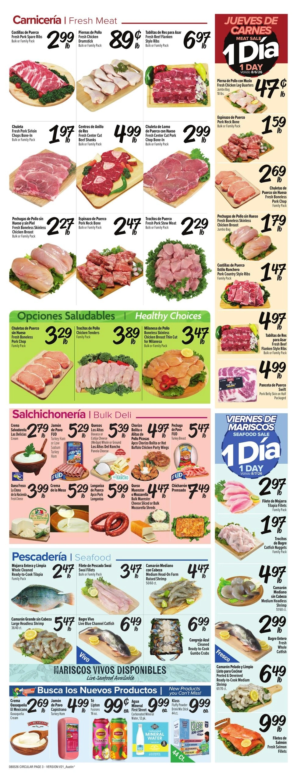 Fiesta Mart flyer page 3