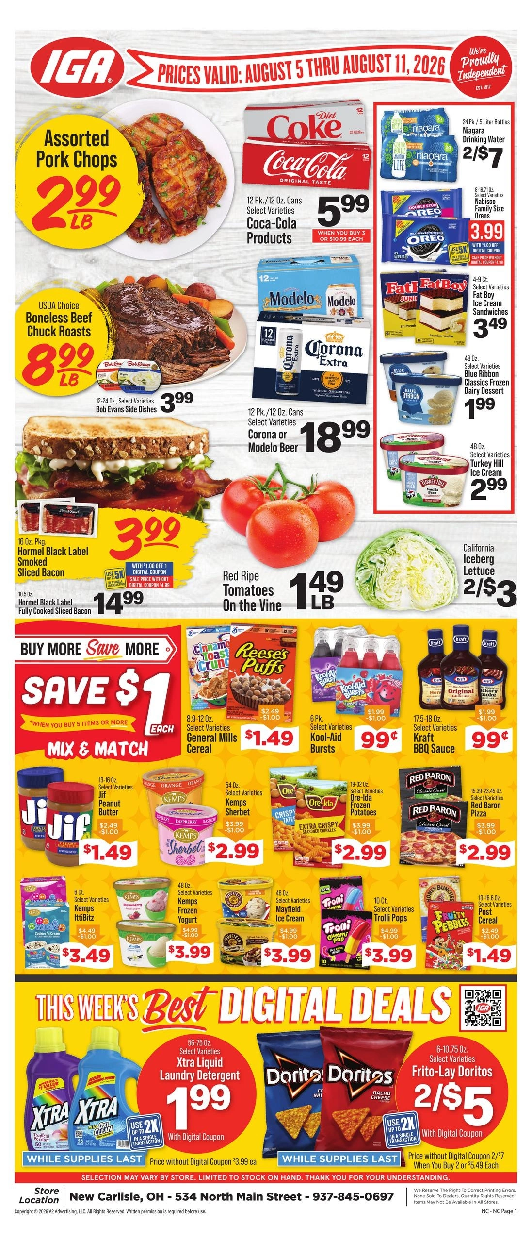 IGA flyer page 1