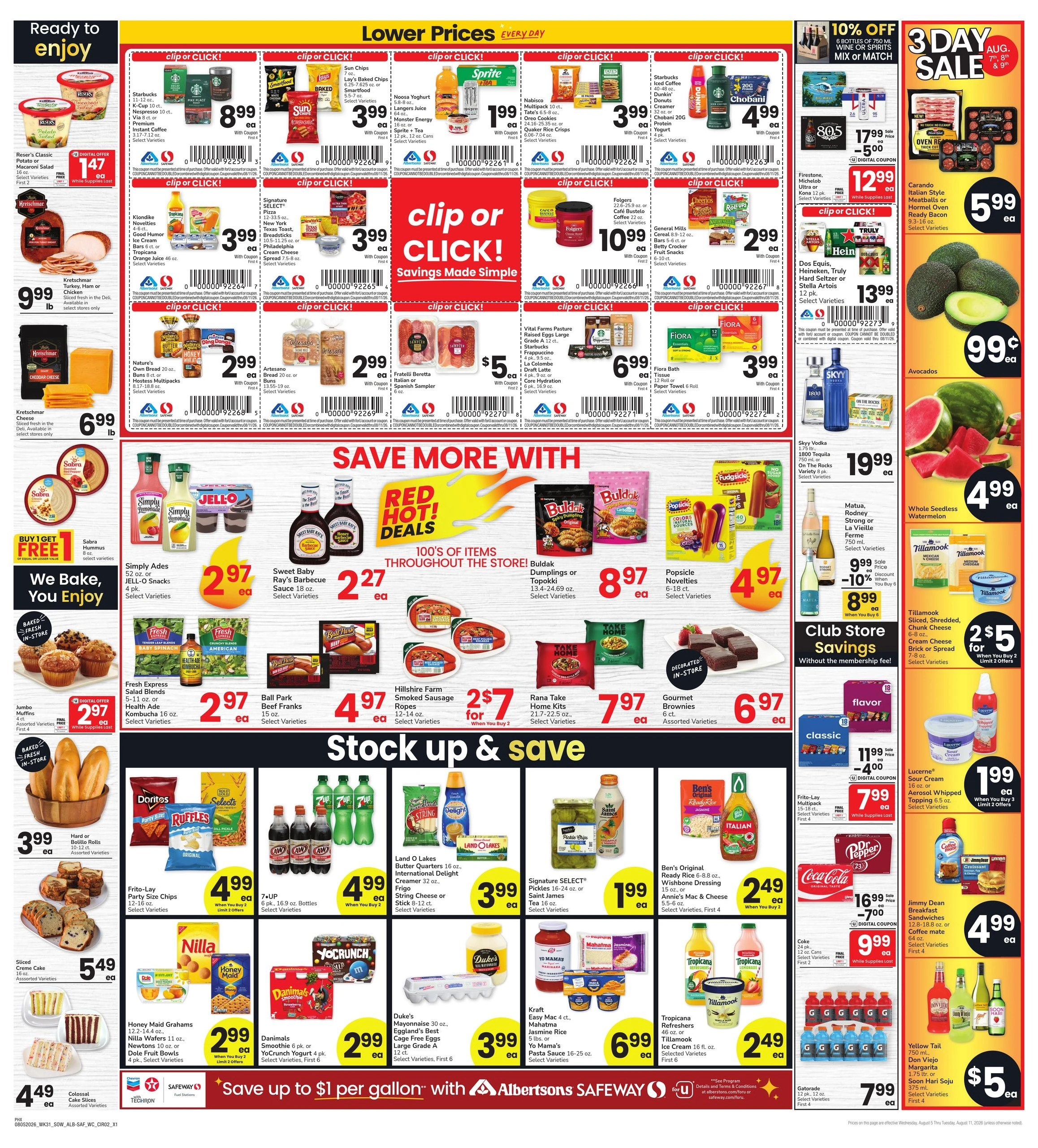 Safeway flyer page 3